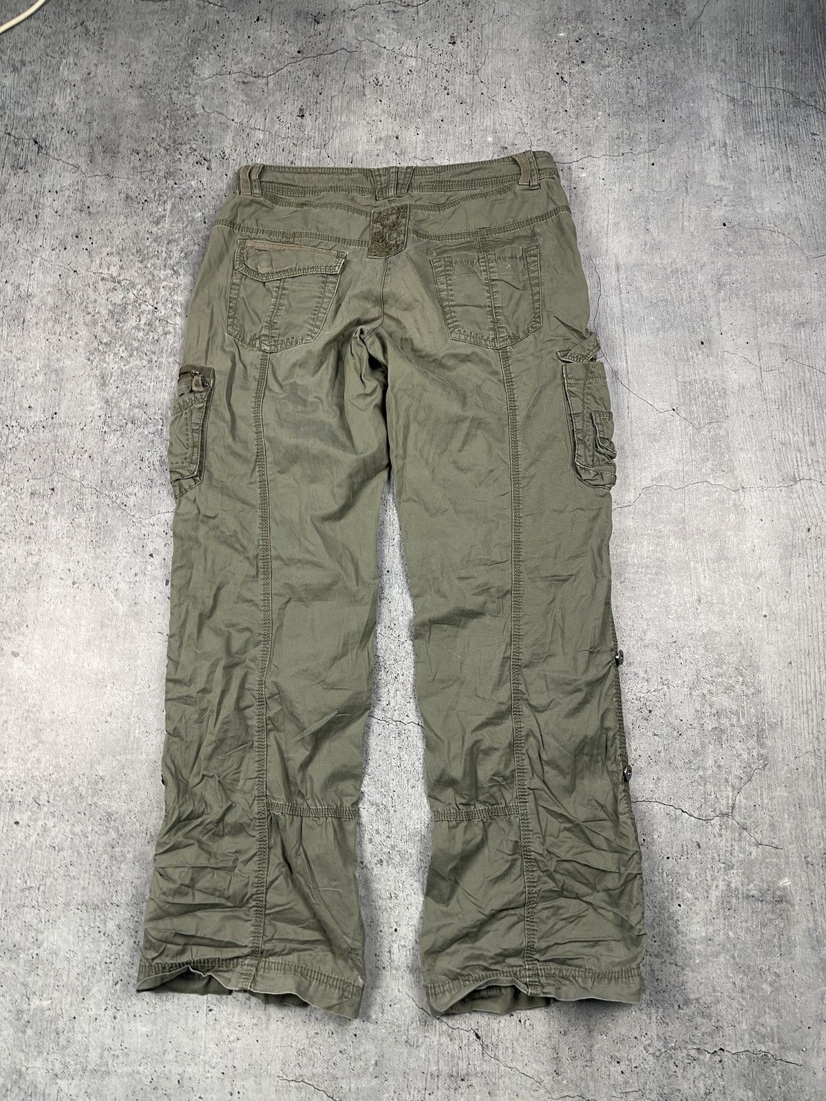 Japanese Brand Vintage Bondage Wide Pants Size 31" - 4 Thumbnail