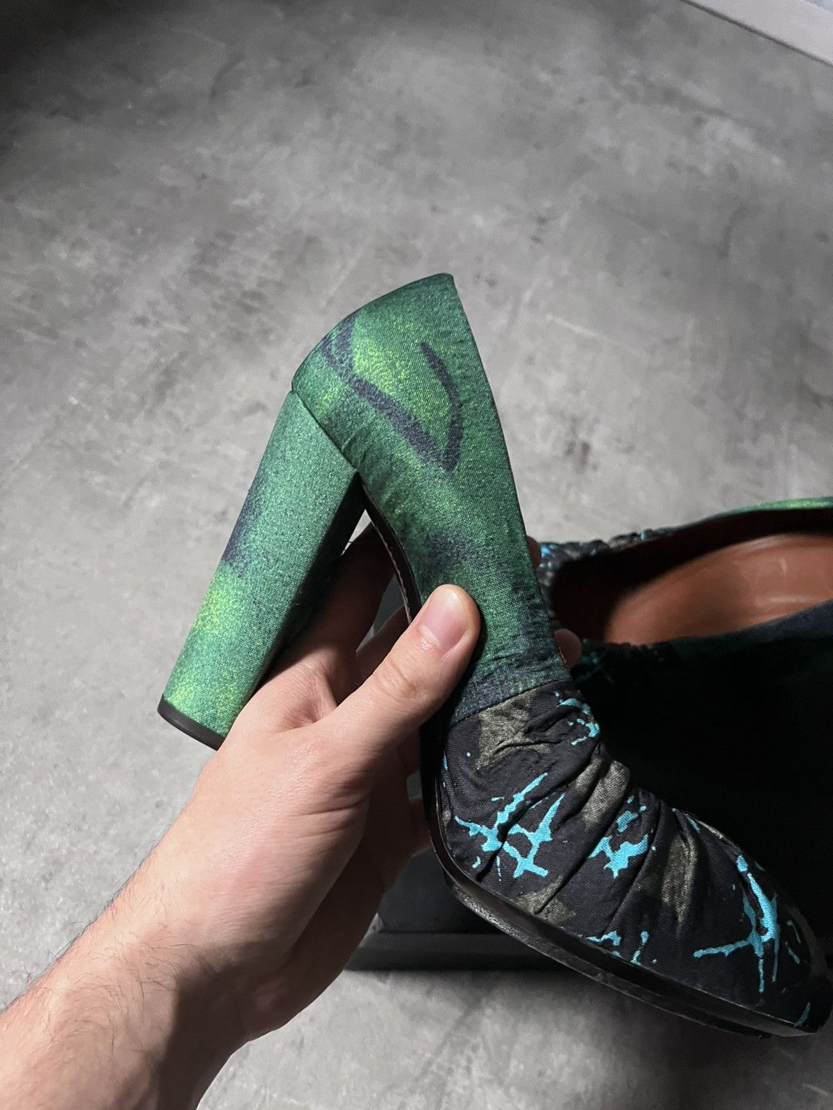 Dries Van Noten Dries Van Noten Gathered material heel multicolor Size US 9 / IT 39 - 4 Thumbnail