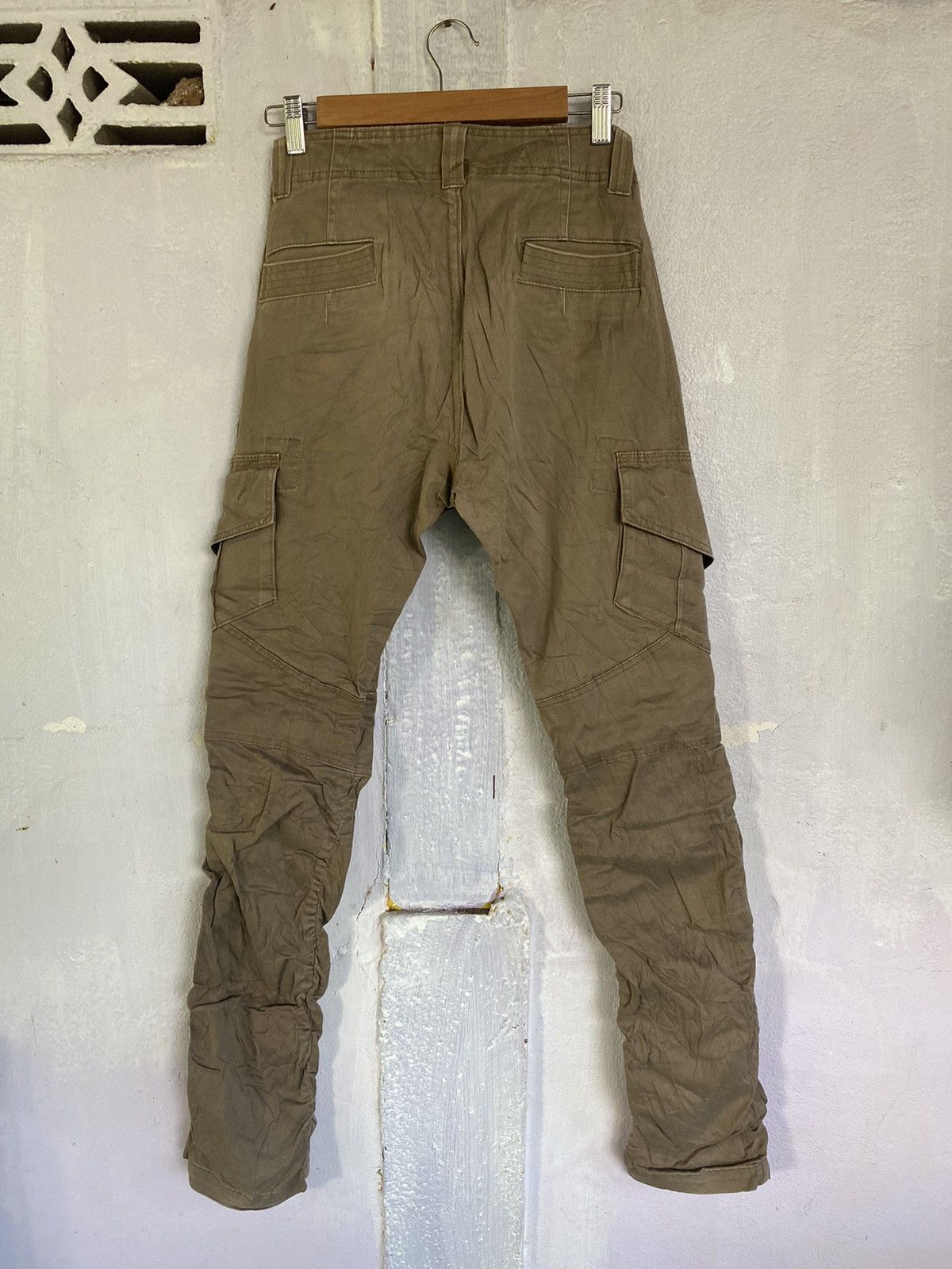 Semantic Design Punk Bondage Multi Pocket Cargo Pant