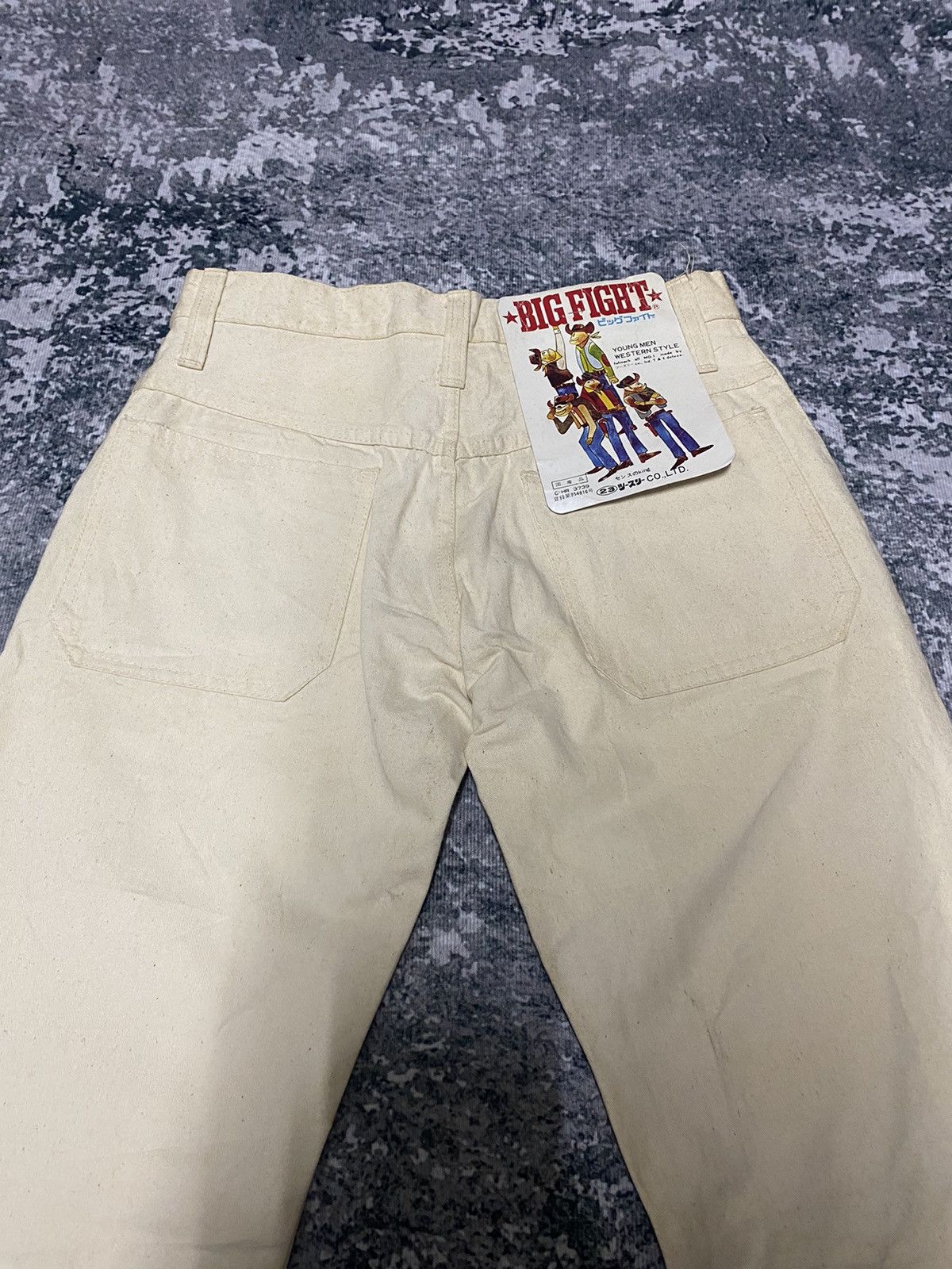 Vintage Vintage Big Fight Western Distressed Denim Jeans With Tag Size US 26 / EU 42 - 14 Thumbnail