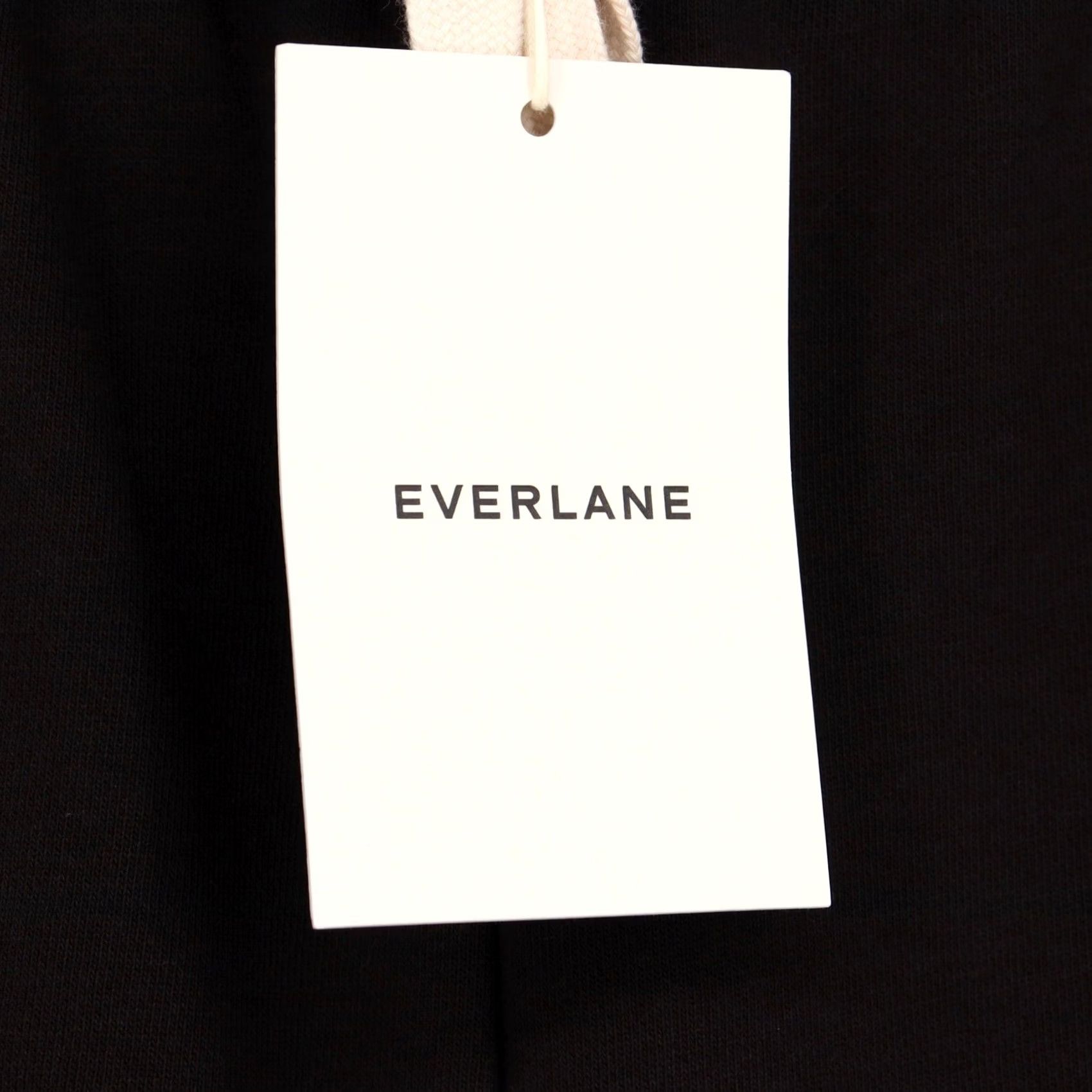 Everlane VINTAGE Everlane Track Wide-Leg Pant Sweatpants Women 2X Black NWT Sweatpants Size 25" / US 0 / IT 36 - 5 Thumbnail