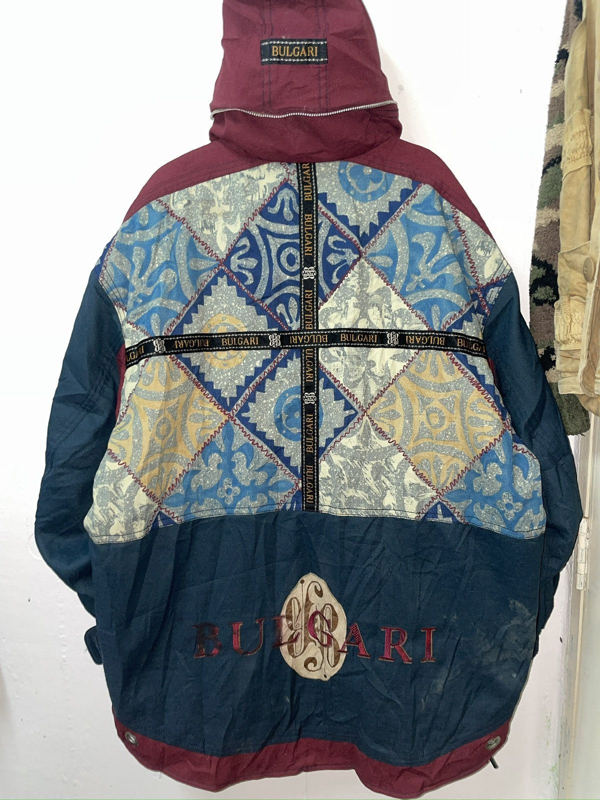 Bvlgari × Japanese Brand × Vintage Vintage bulgari Anorak jackets Size US XXL / EU 58 / 5 - 8 Thumbnail