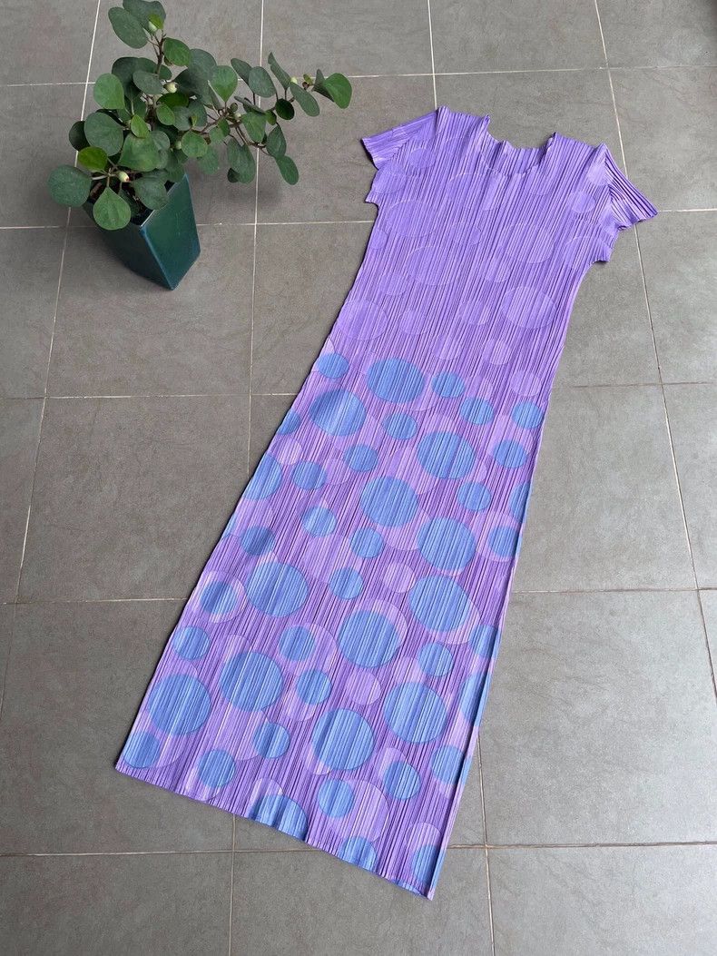 Issey Miyake Issey Miyake size:2 Purple dinosaur egg dress Size XS / US 0-2 / IT 36-38 - 2 Thumbnail