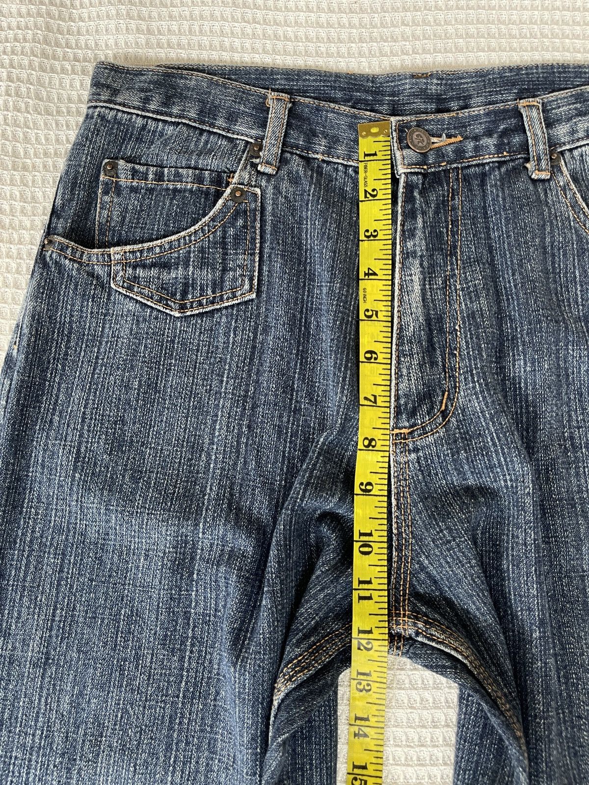 REVOLVE Vintage🔥REVOLVER🔥Embroidery Patchwork Bandanna Pocket Jeans Size US 32 / EU 48 - 7 Thumbnail