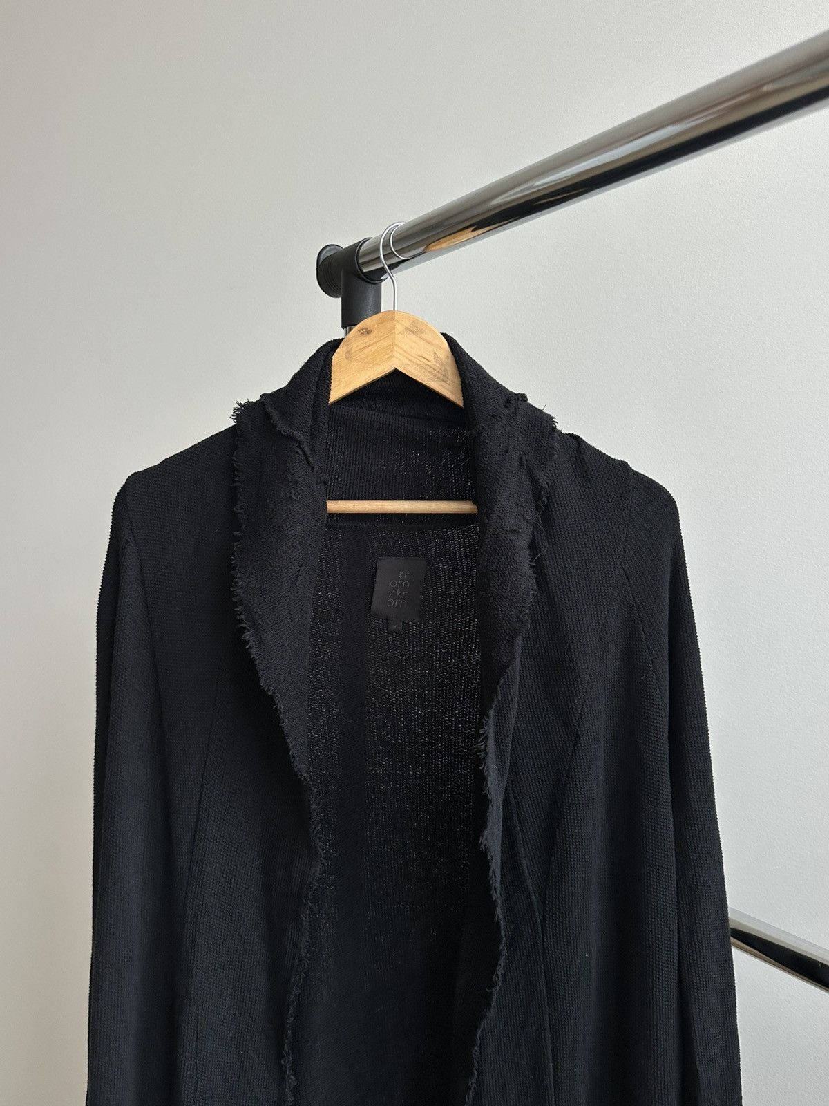 Thom Krom Thom Krom M SJ 137 Asymmetric Avant Garde Long Cardigan Size US M / EU 48-50 / 2 - 2 Thumbnail