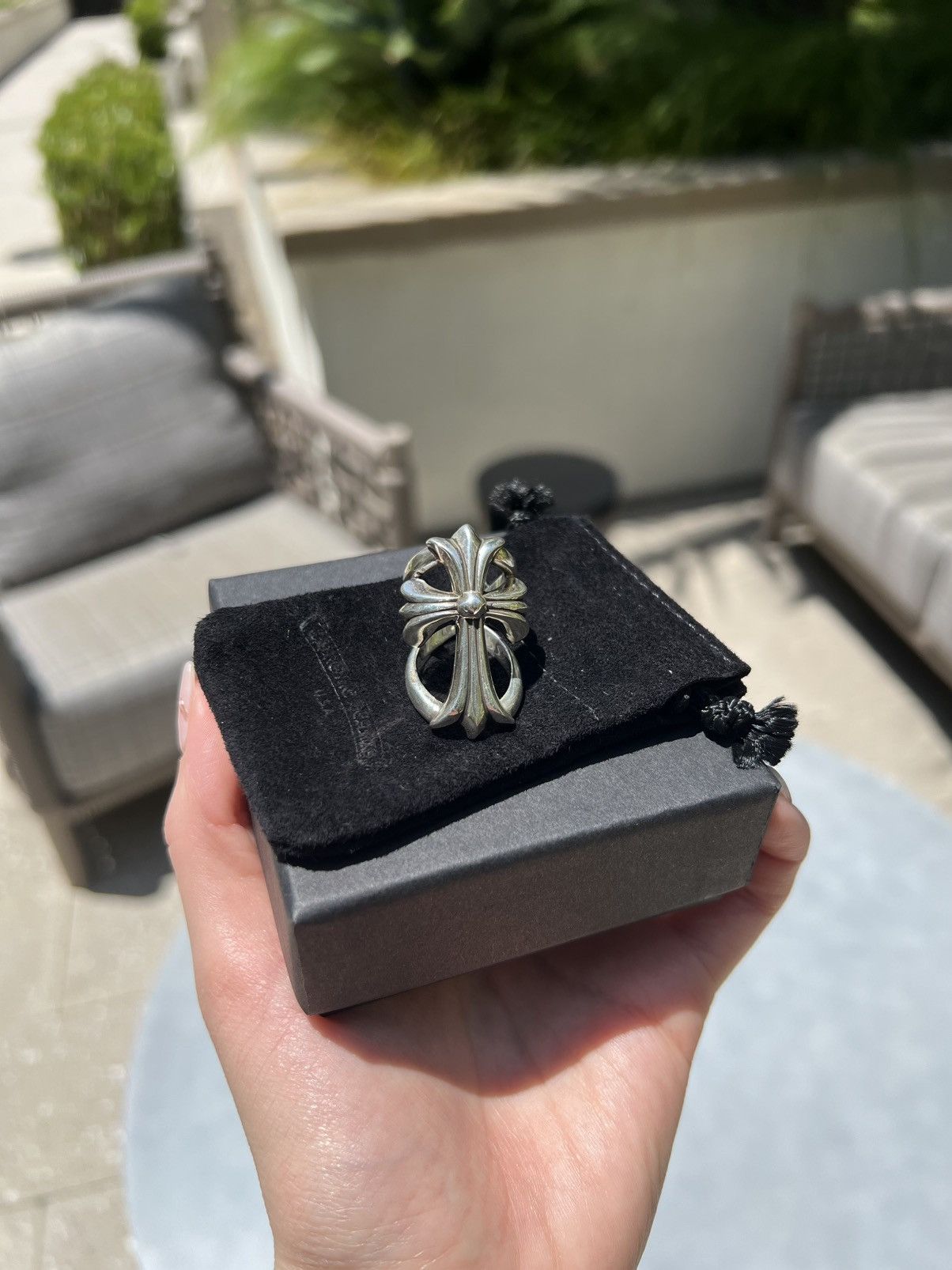 Chrome Hearts Infinity Ring – Brand New & 100% Authentic