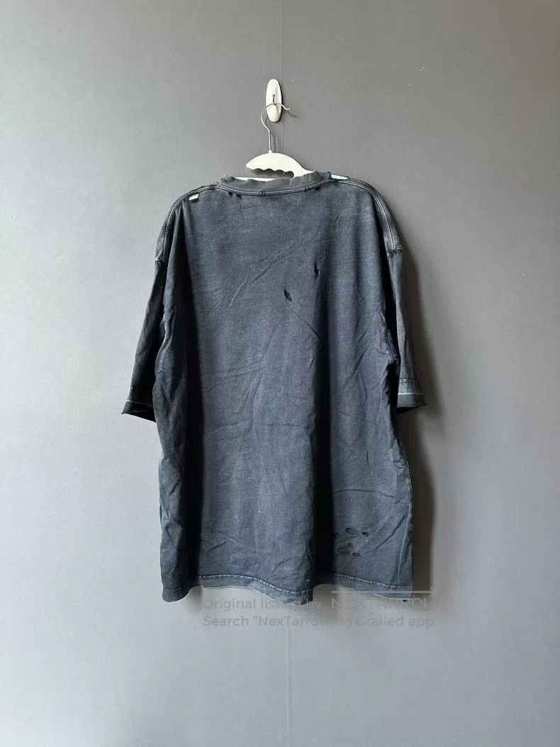 Balenciaga Balenciaga Distressed Scissors Short Sleeve Size US XL / EU 56 / 4 - 2 Thumbnail