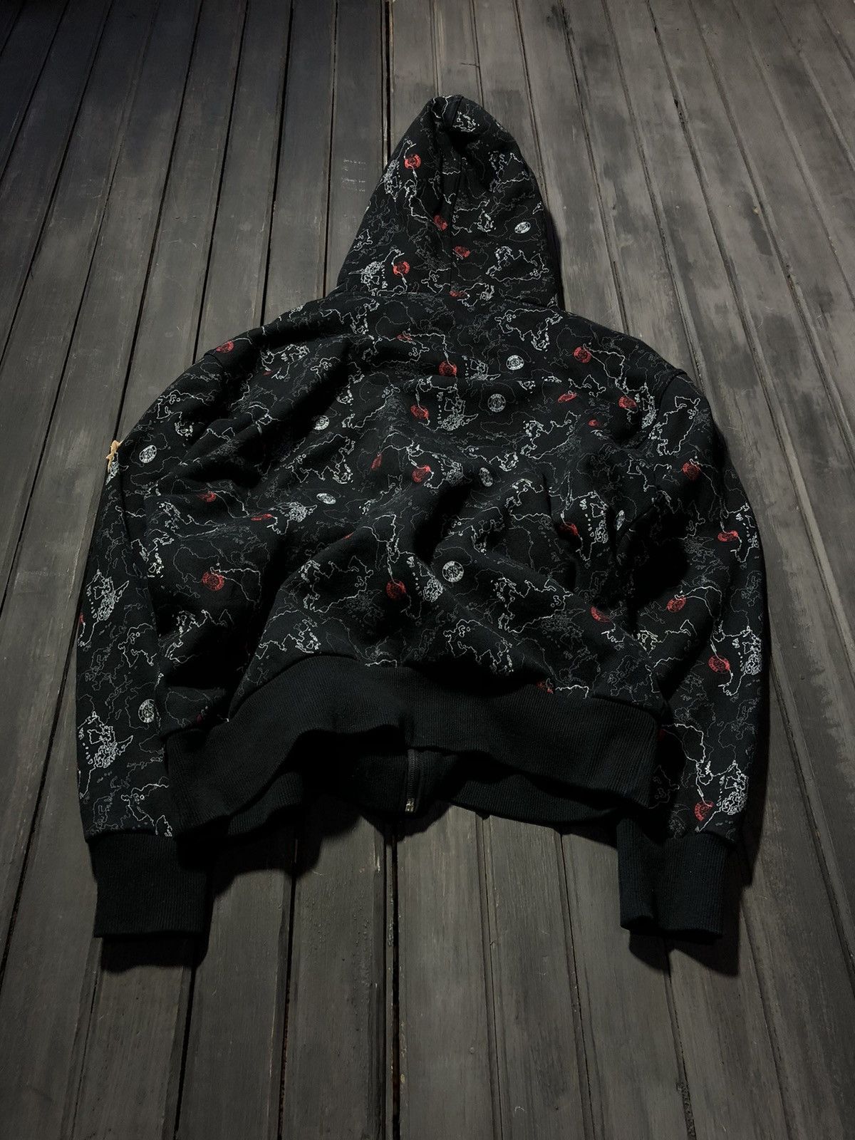 Hysteric Glamour × If Six Was Nine × Japanese Brand Japanese Avant Garde If Six Was Nine Y2K Zip Hoodie Size US M / EU 48-50 / 2 - 7 Thumbnail