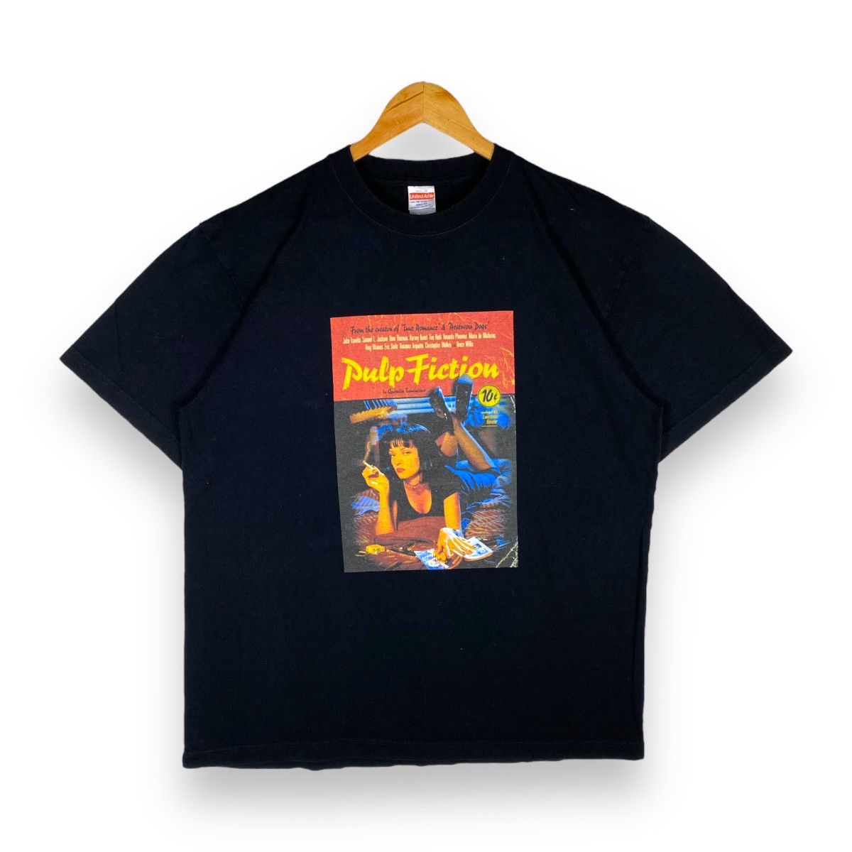 Other QUENTIN TARANTINO FILM🔥 PULP FICTION MOVIE POSTER TEE Size US XL / EU 56 / 4 - 1 Thumbnail
