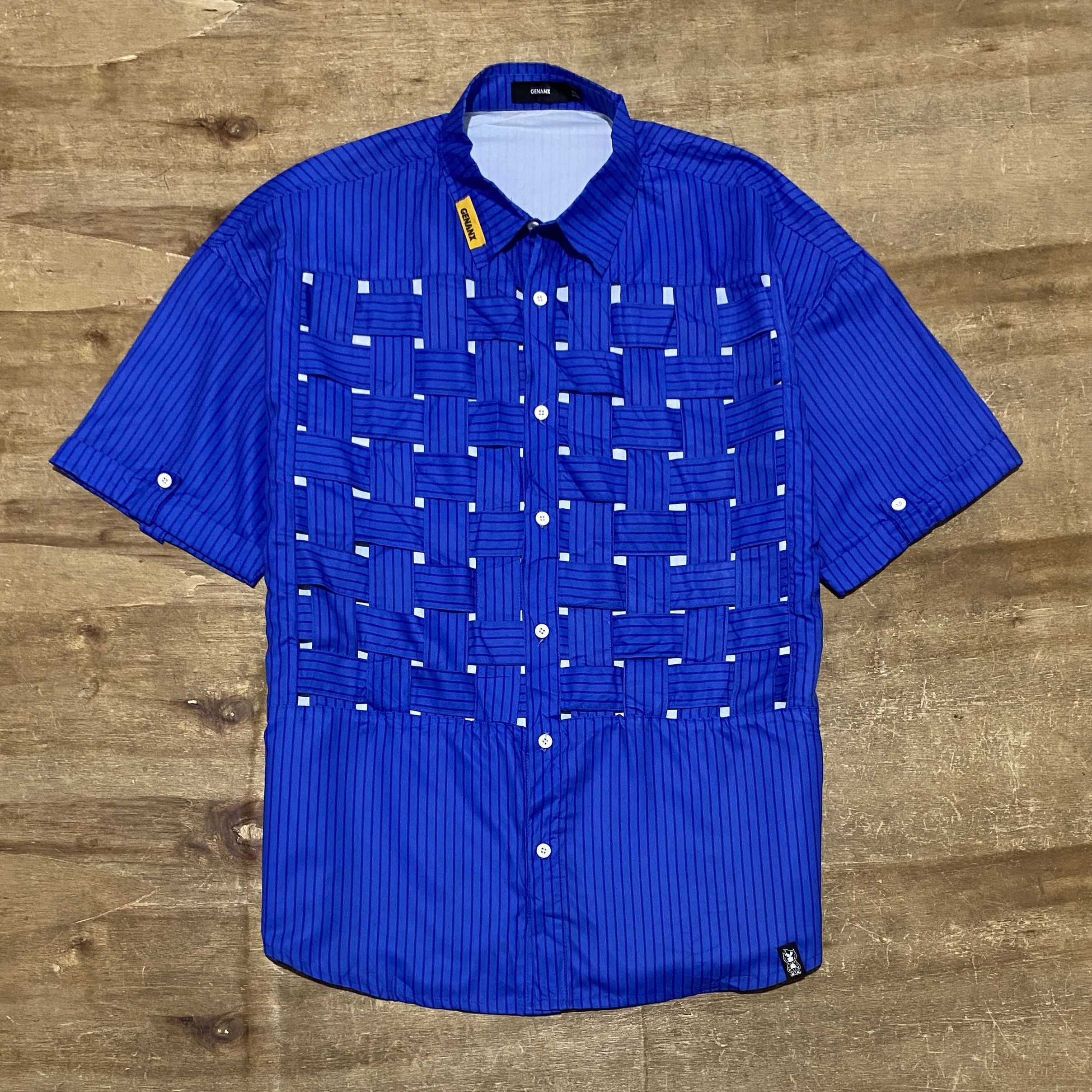 Japanese Brand Genanx short shirt Size US XXL / EU 58 / 5 - 2 Thumbnail