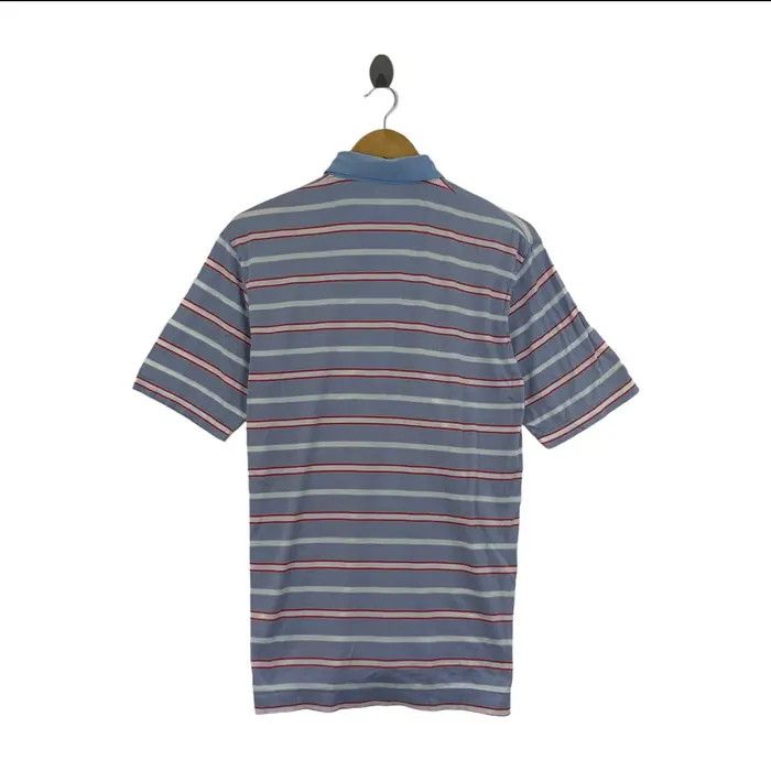 Asics Vintage ASICS JAPAN GOLF Collection Striped Polo Tee Shirt Size US M / EU 48-50 / 2 - 3 Thumbnail