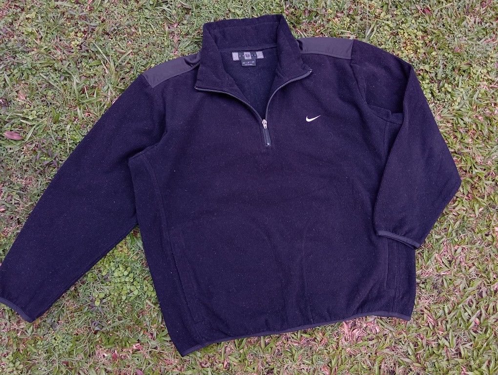 Nike Nike ⛳ Golf Pullover Sweater Half Zipper Size US M / EU 48-50 / 2 - 2 Thumbnail