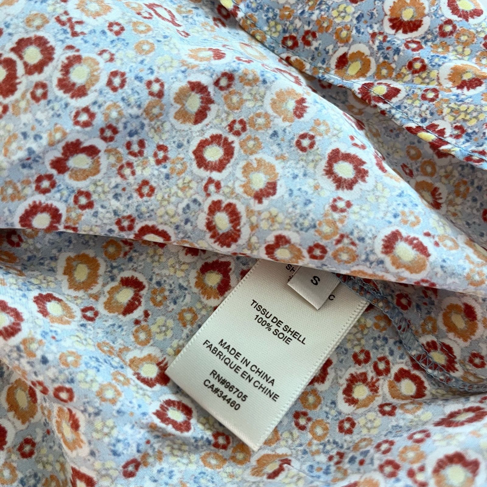 Rebecca Taylor Rebecca Taylor Violet Fleur Silk Floral Print Mini Dress Size S / US 4 / IT 40 - 8 Thumbnail
