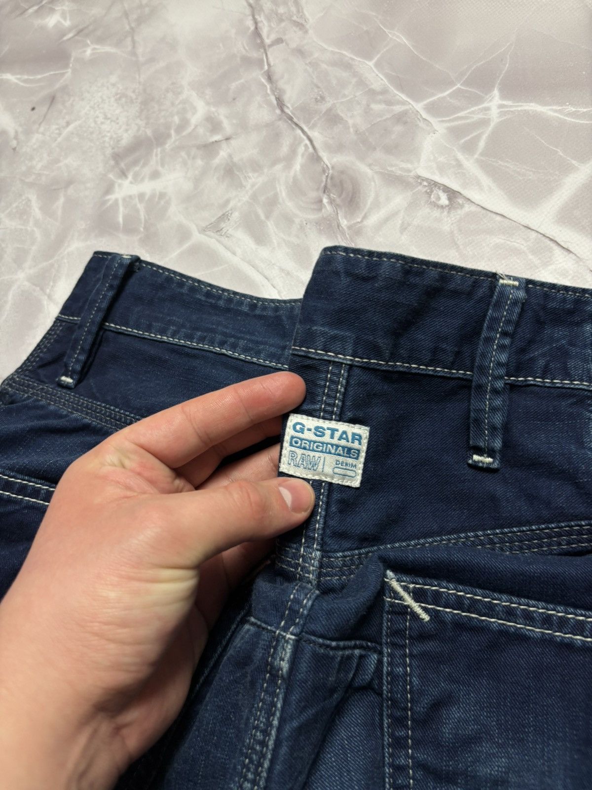 G-Star G Star Raw Biker Denim 3D Slim Mens Jeans 34 x 33 Size US 34 / EU 50 - 8 Thumbnail