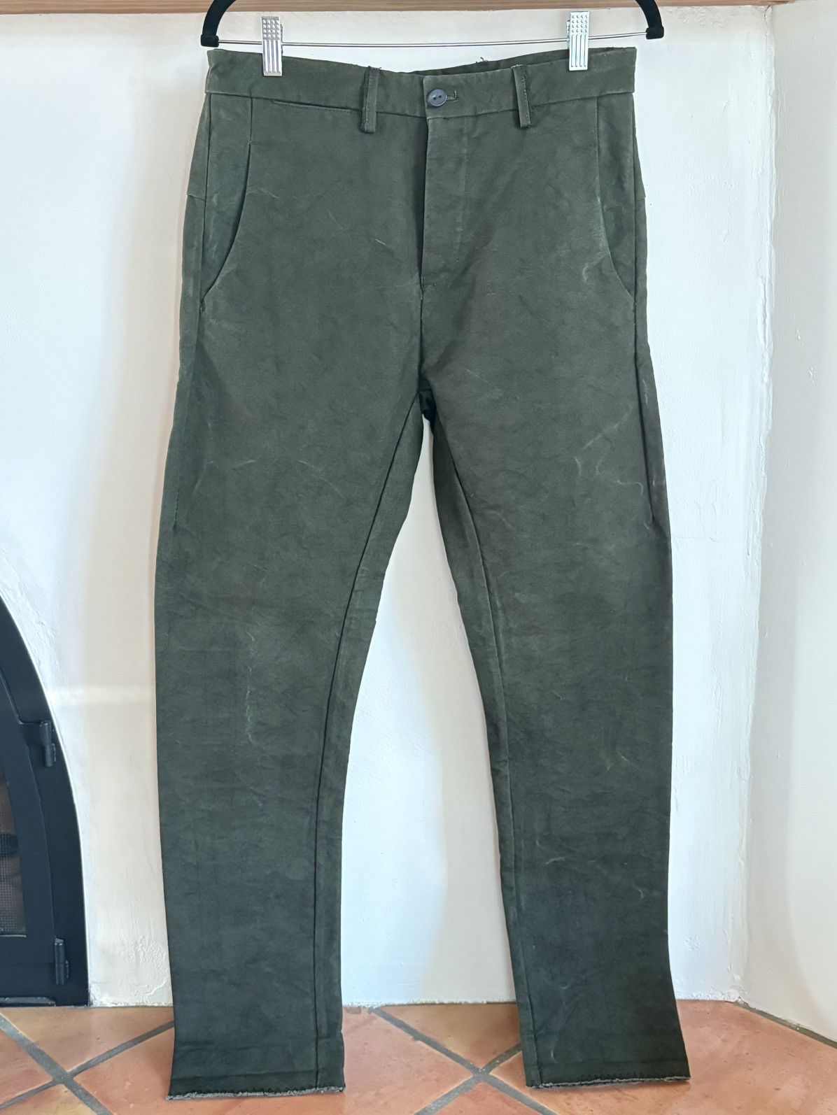 Layer-0 Layer-0 Cotton Canvas Trousers Size US 30 / EU 46 - 9 Thumbnail