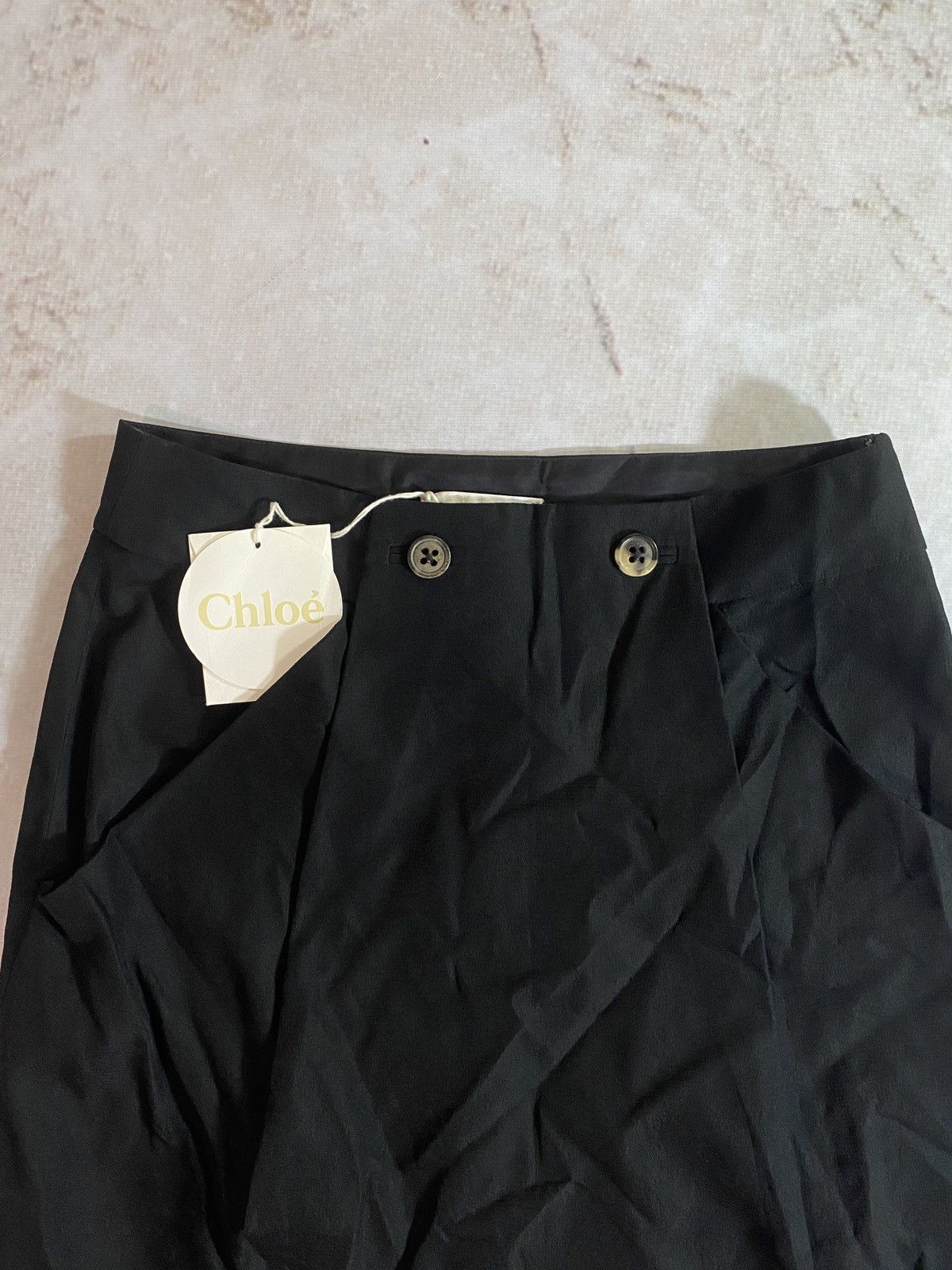 Chloe Chloe vintage classic silk skirt made in France Size 28" / US 6 / IT 42 - 4 Thumbnail