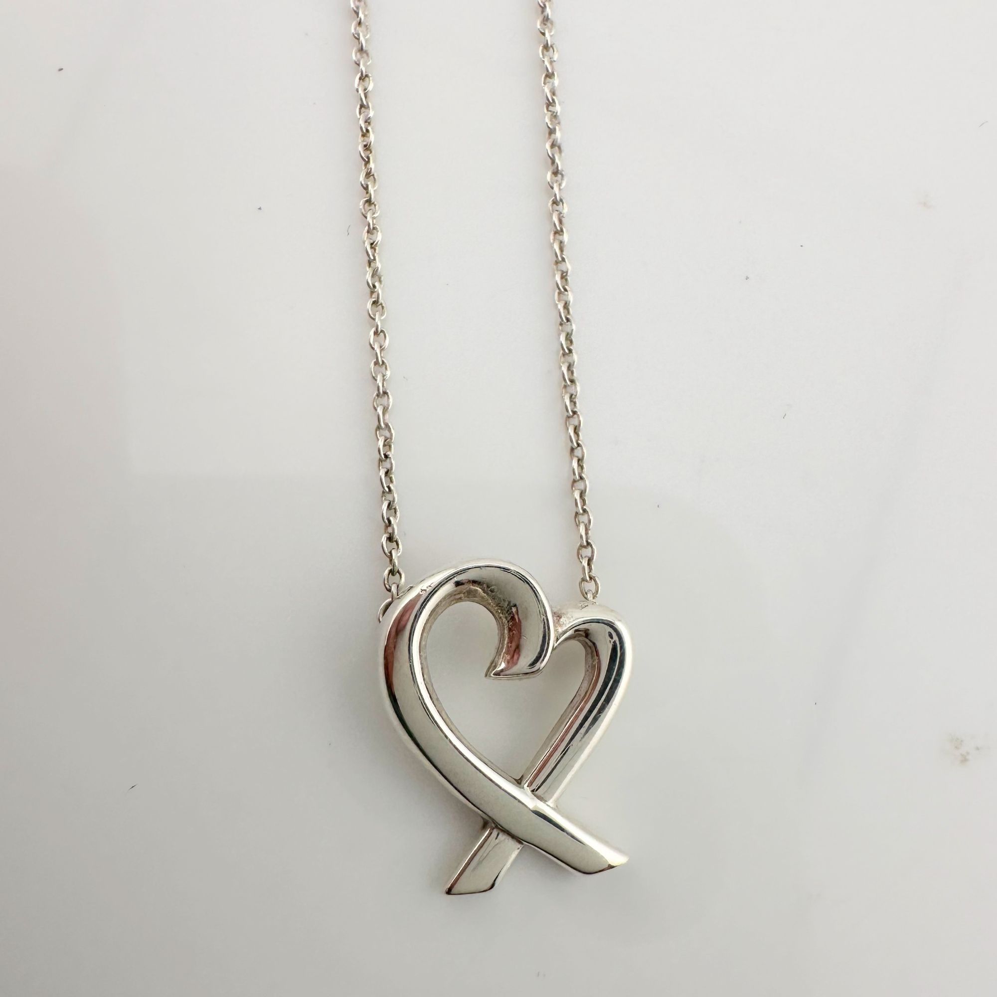 Tiffany & Co. Tiffany and Company Paloma Picasso Loving Heart Necklace wit Size ONE SIZE - 3 Thumbnail