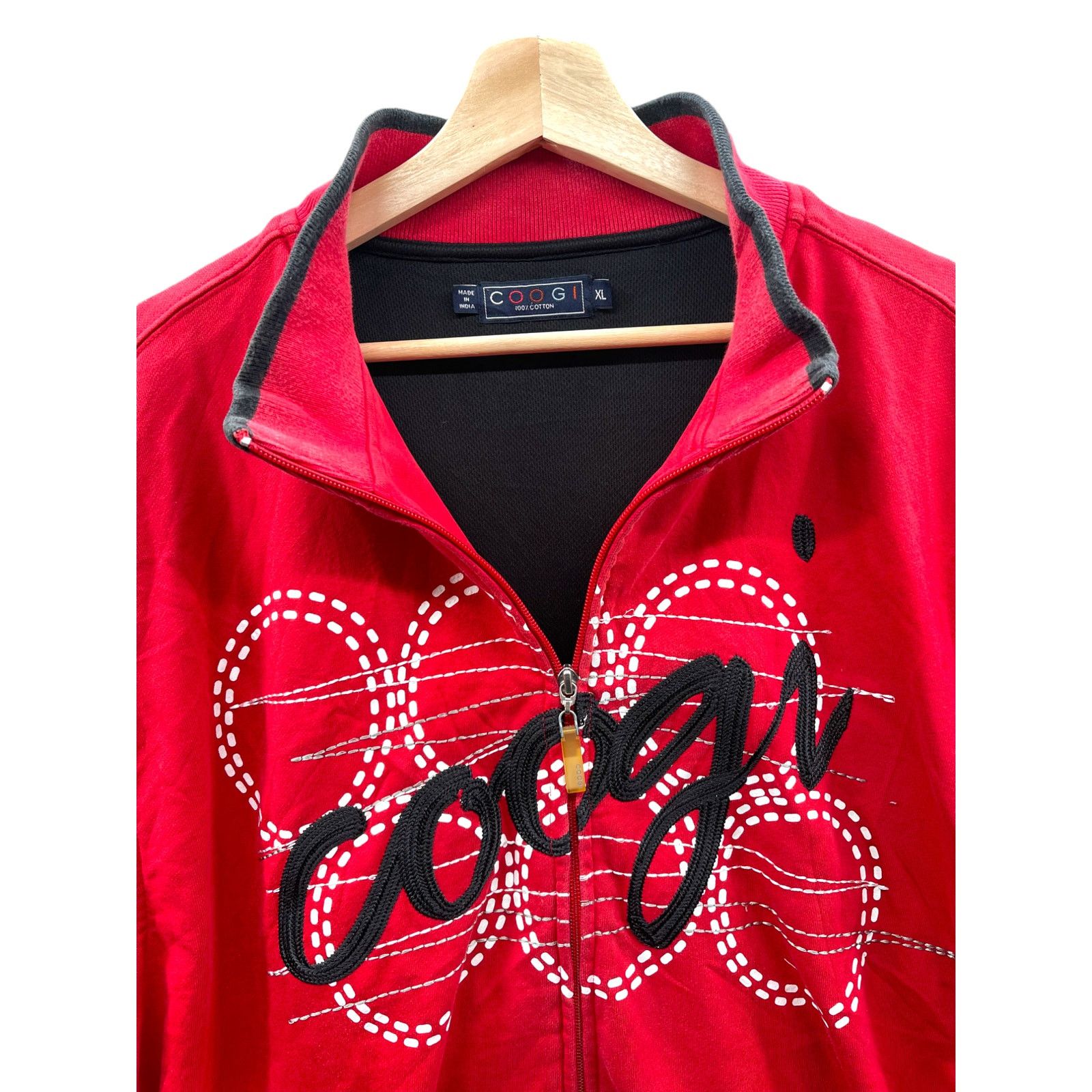 Coogi × Designer × Vintage Vintage 2000's Coogi Embroidered Script Jacket Size US XL / EU 56 / 4 - 4 Thumbnail