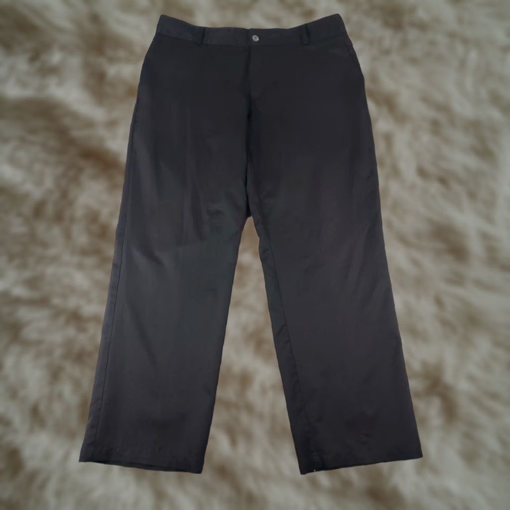 Adidas Adidas Pants Mens 38x32 Black Chino Flat Front Casual Golf Trousers Size US 38 / EU 54 - 1 Thumbnail
