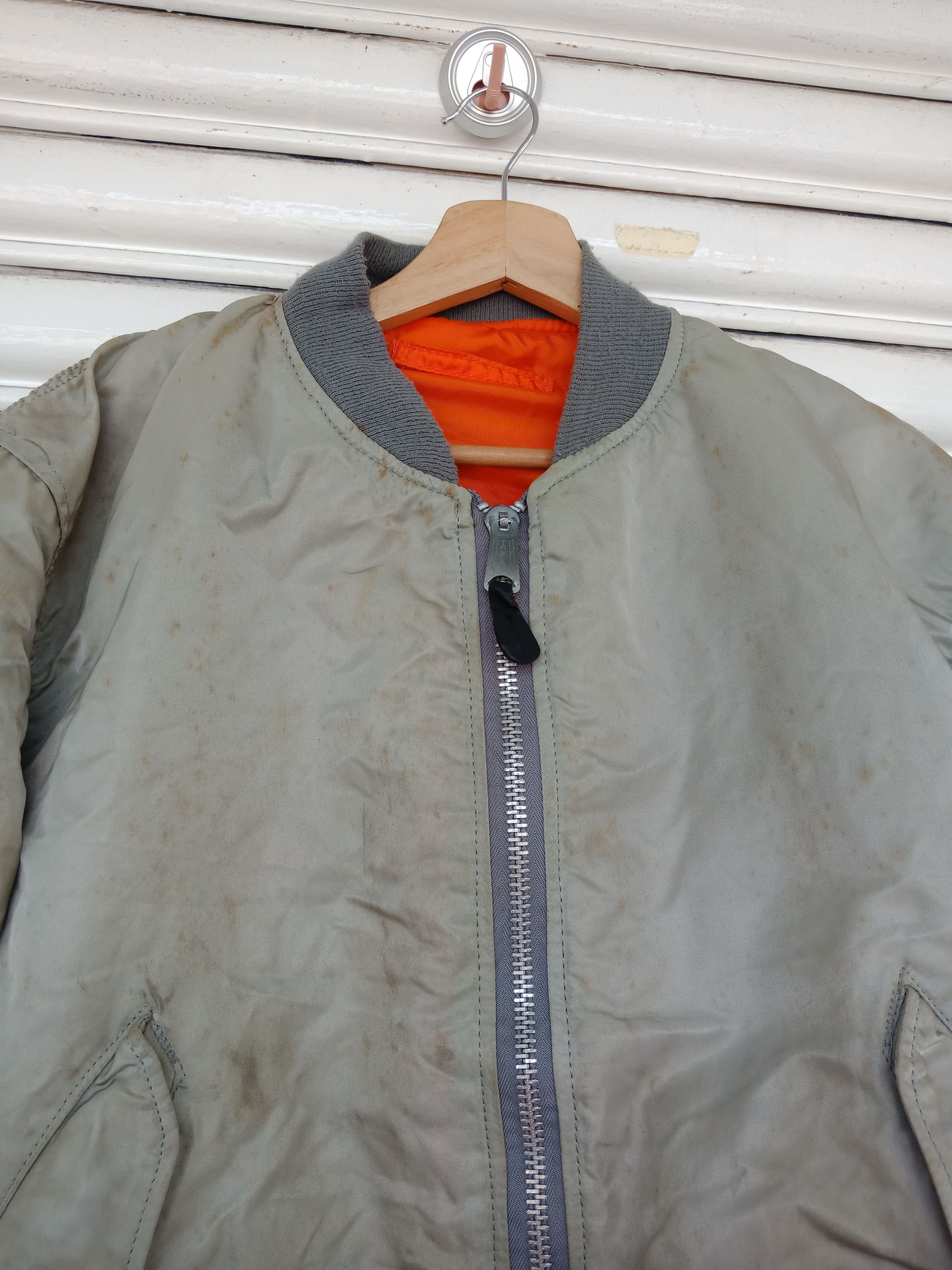 Alpha Industries Alpha Industries Reversible Flight Bomber Jacket Size US XL / EU 56 / 4 - 10 Thumbnail