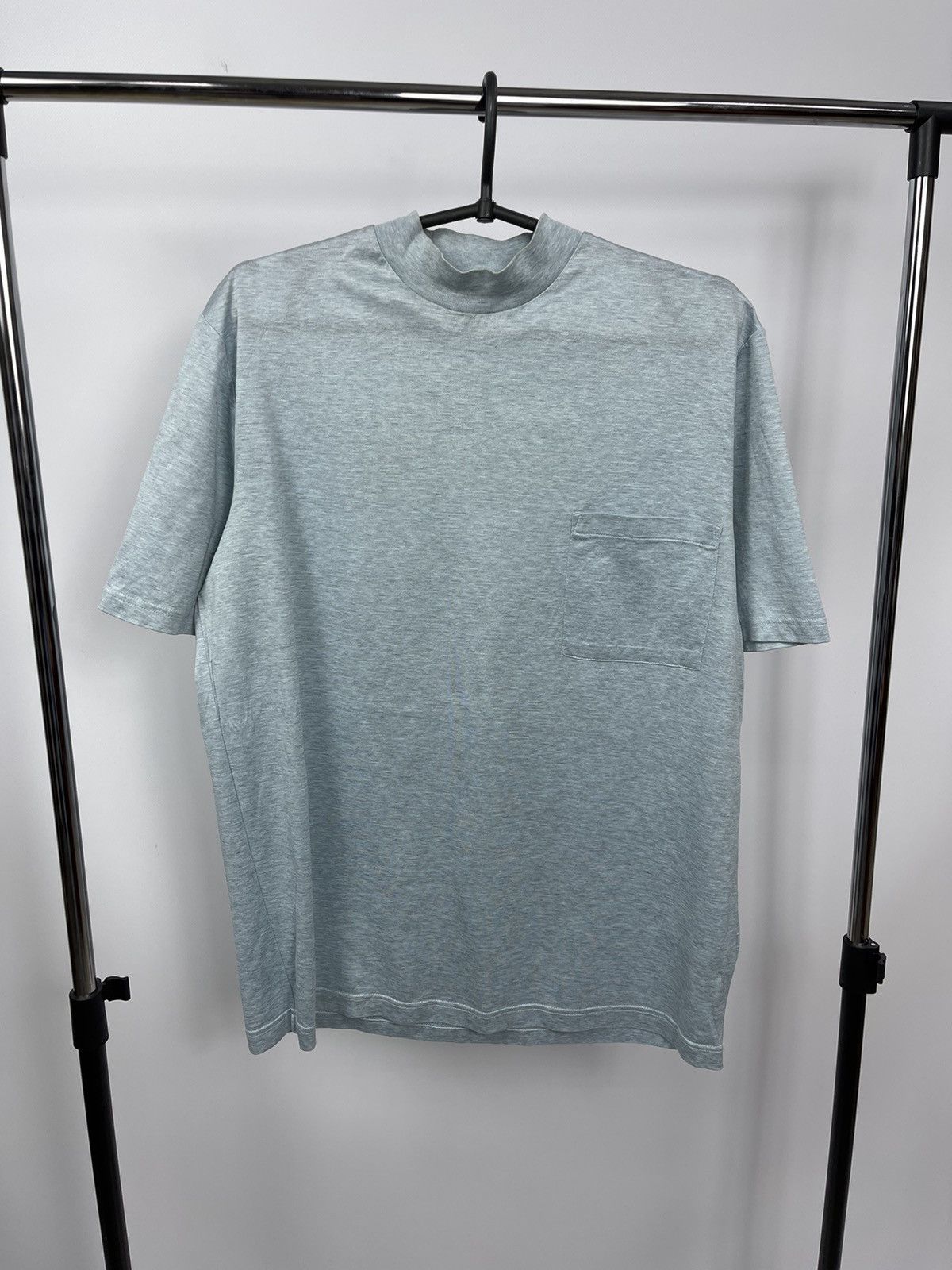 Lanvin Lanvin Luxury Men Navy Blue Logo Tee Shirt Italy Size XS Size US XS / EU 42 / 0 - 1 Thumbnail