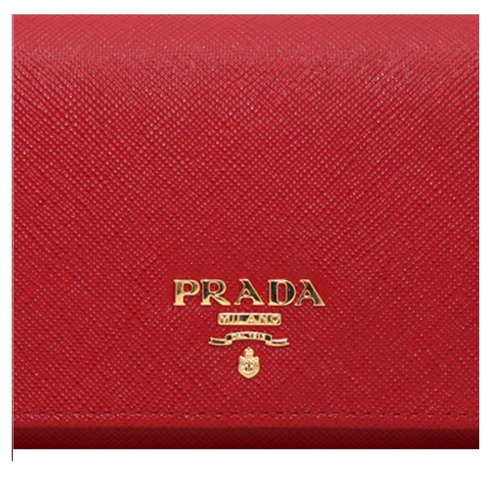 Prada o1la1rc1a0724 Size: OS / Wallet in Red Size ONE SIZE - 4 Thumbnail