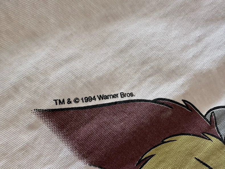 Vintage VintageTee 1994 Warner Bros Cartoon Tweety 2505-Nextarrow Size US L / EU 52-54 / 3 - 5 Thumbnail
