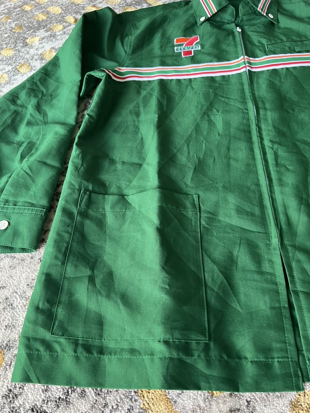 Japanese Brand × Vintage Vintage 7- Eleven staff workers uniform shirts Size US M / EU 48-50 / 2 - 7 Thumbnail