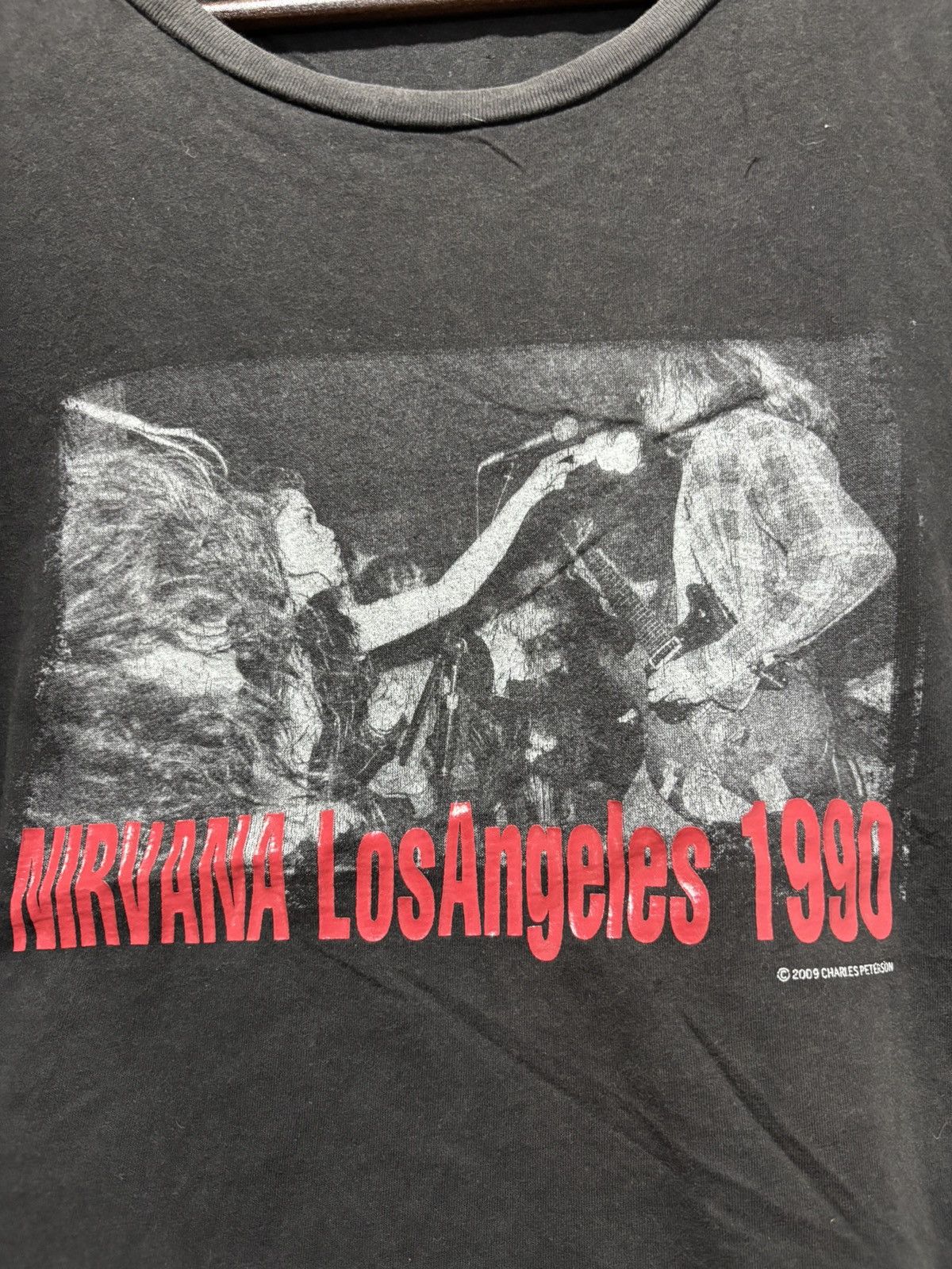 Nirvana × Vintage Vintage Nirvana Charles Peterson Tshirt Size US L / EU 52-54 / 3 - 3 Thumbnail