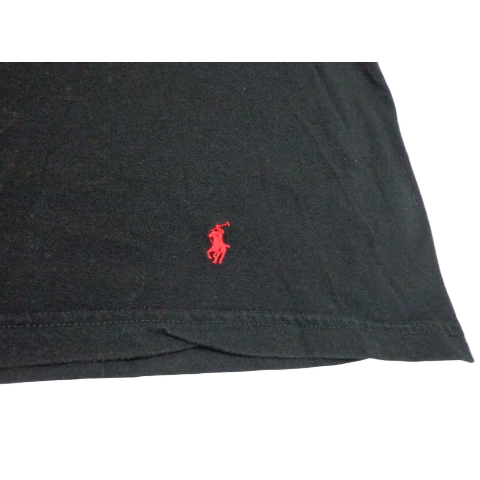 Polo Ralph Lauren Polo Ralph Lauren Shirt Mens Black Red Pony T Shirt XL Classic Fit Size US XL / EU 56 / 4 - 1 Thumbnail