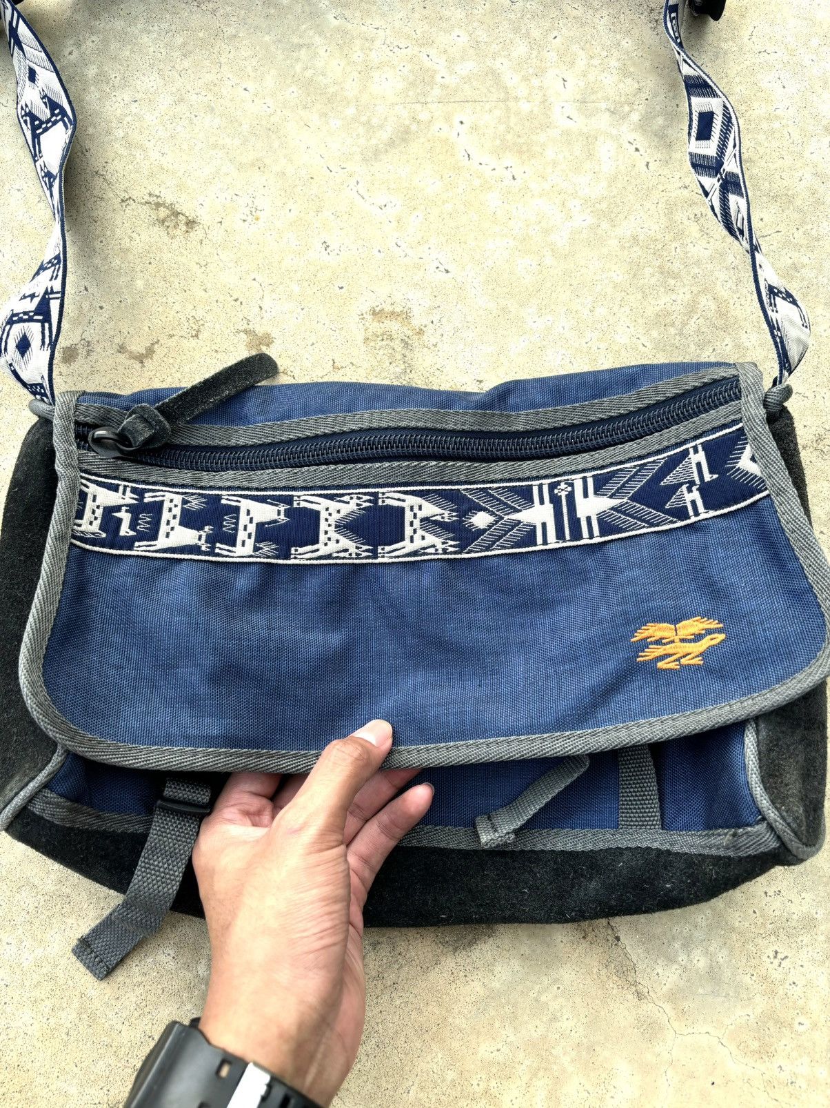 CABANE de ZUCCa Rare Zucca By Issey Miyake Messenger Crossbody Bag Size ONE SIZE - 2 Thumbnail
