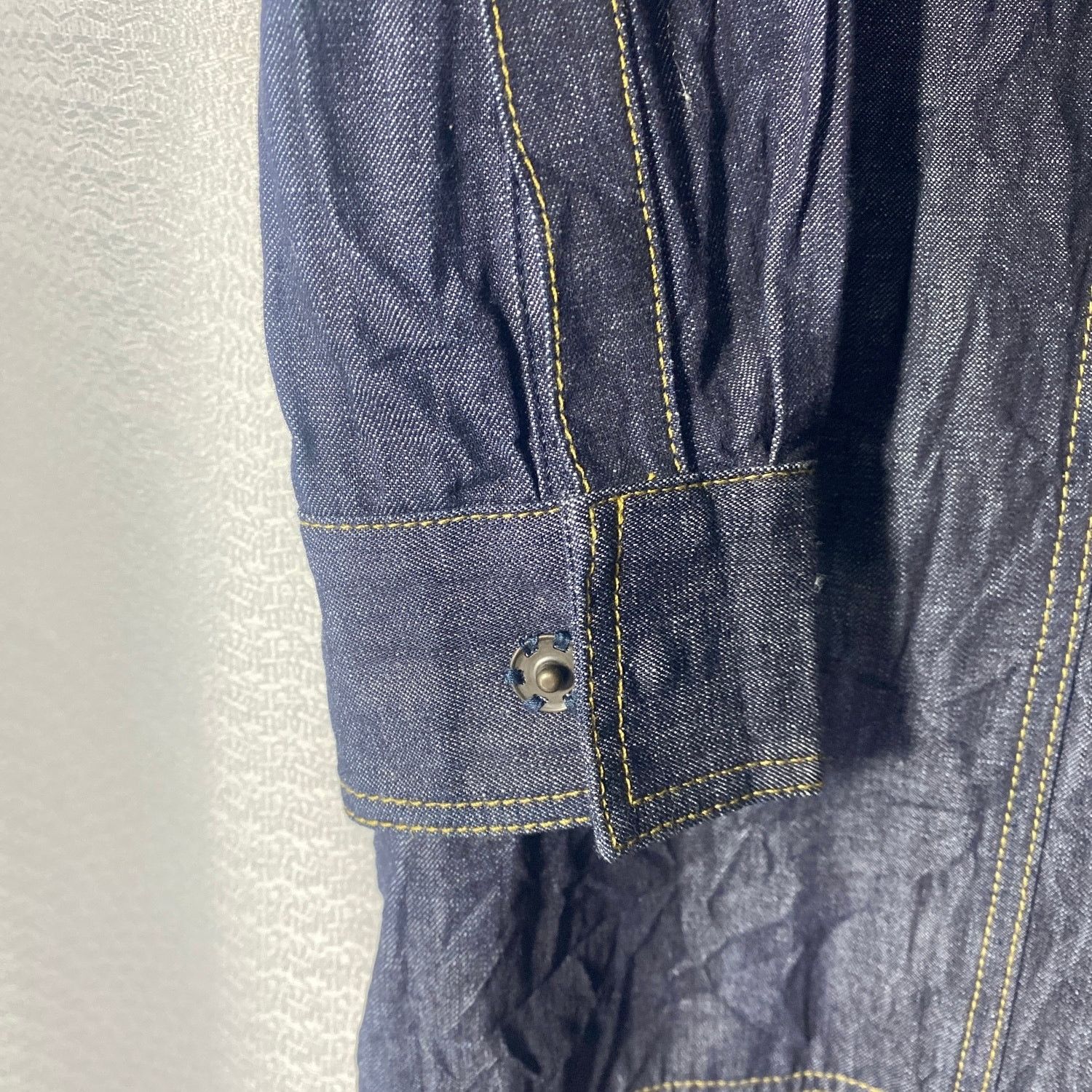 Tomas Maier NWT Tomas Maier Denim Long Sleeve Belted Shirtdress Womens 4 Size S / US 4 / IT 40 - 3 Thumbnail