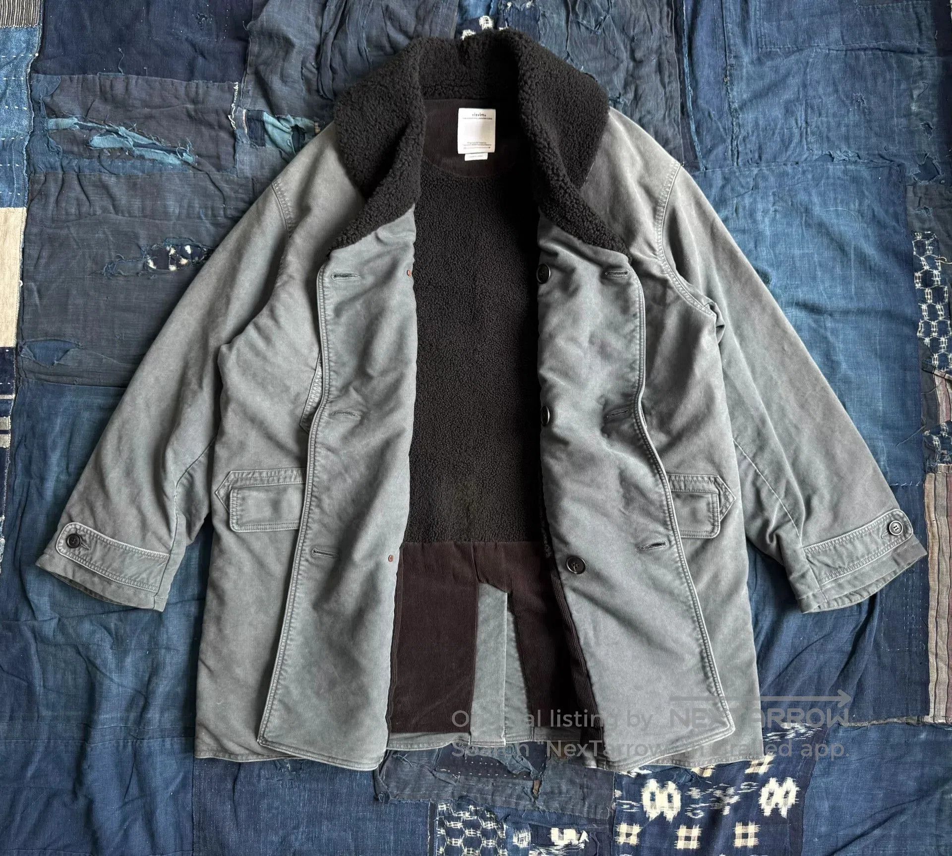 Visvim visvim 23aw furlong p.coat in blue. Size US L / EU 52-54 / 3 - 2 Thumbnail