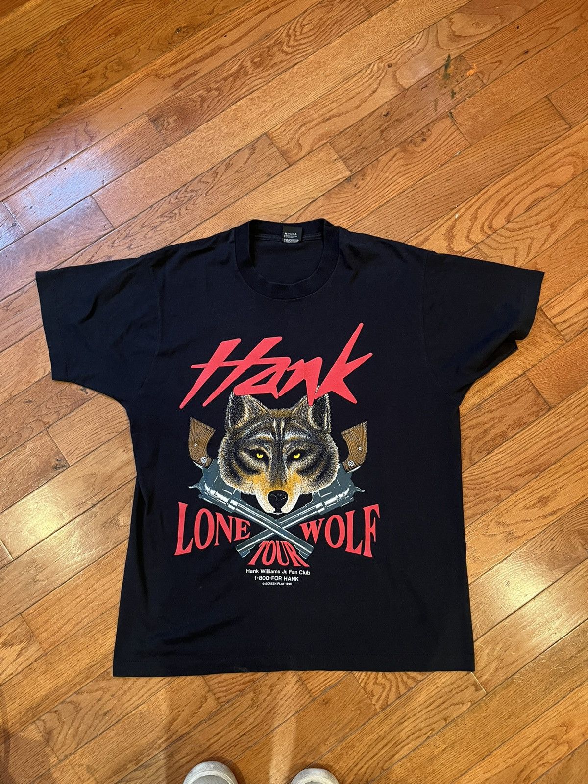 Hank Williams band tee