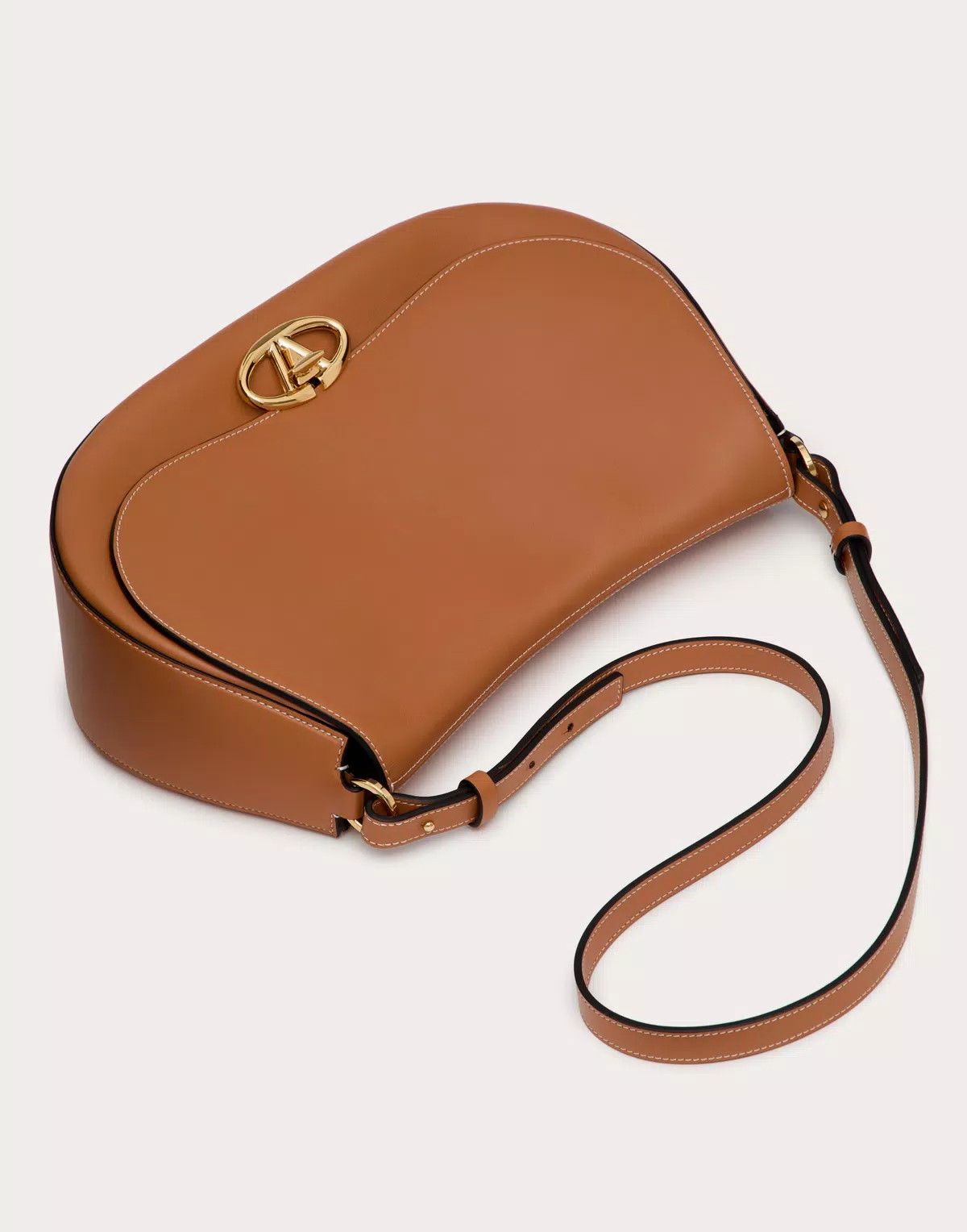 Valentino oc11z0725 Size:OS/Bag In Nappa Calfskin in Almond Beige Size ONE SIZE - 5 Thumbnail