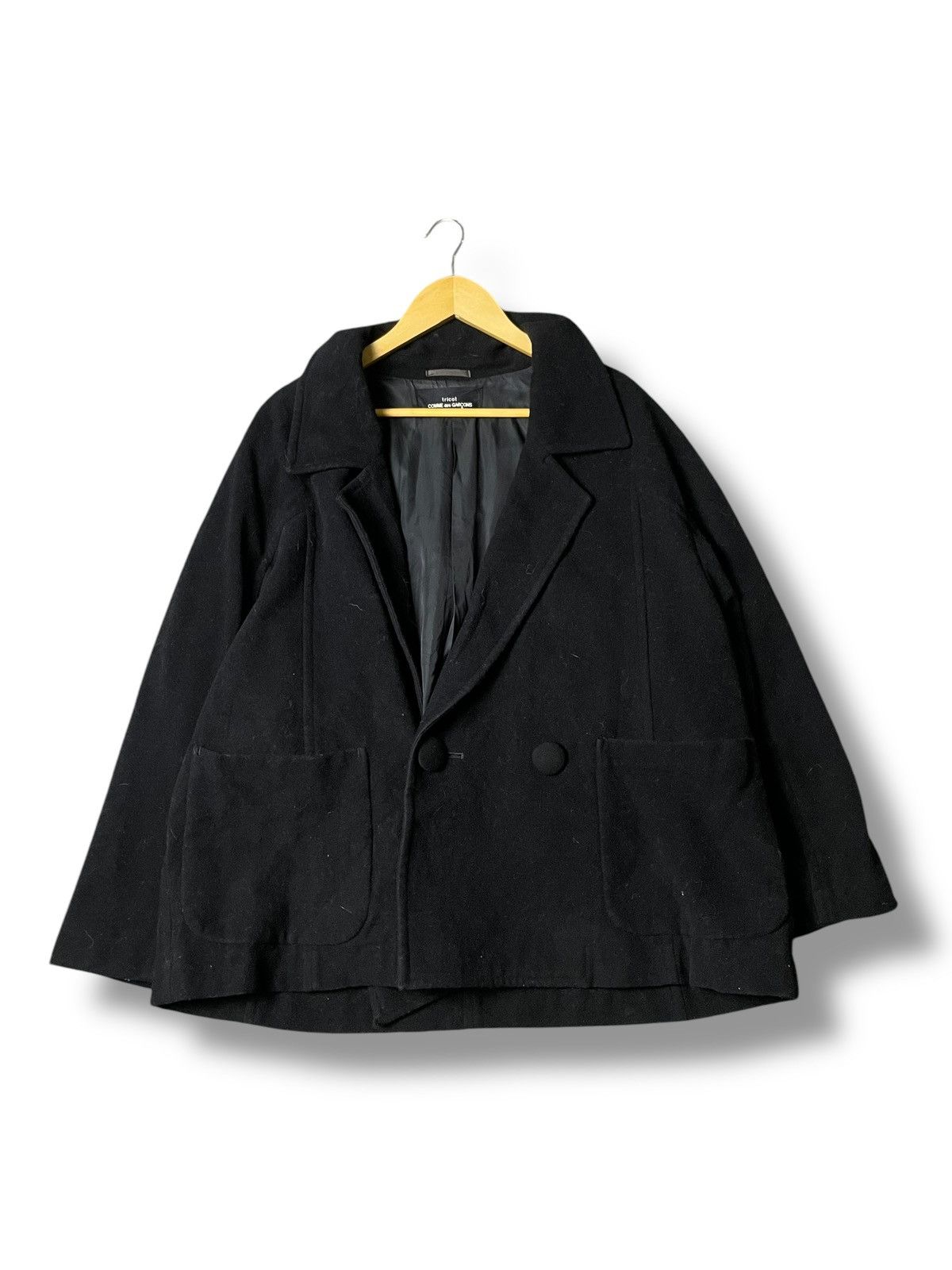 Comme des Garcons Vintage COMME DES GARCONS Wool Coat (99) Size US M / EU 48-50 / 2 - 1 Thumbnail