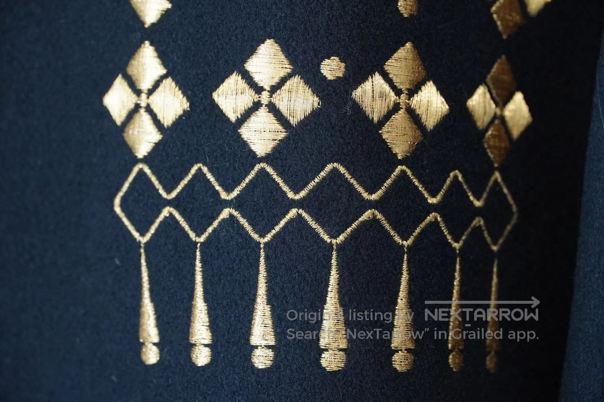 Yohji Yamamoto yohji yamamoto gold embroidered jacket. Size US M / EU 48-50 / 2 - 8 Thumbnail