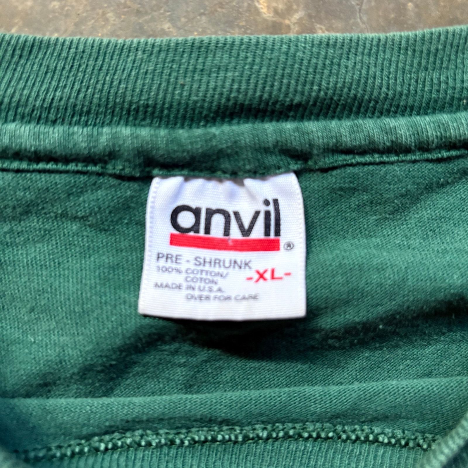 Anvil Funny Vintage 90s Skydiving Graphic T-shirt Size US XL / EU 56 / 4 - 4 Thumbnail