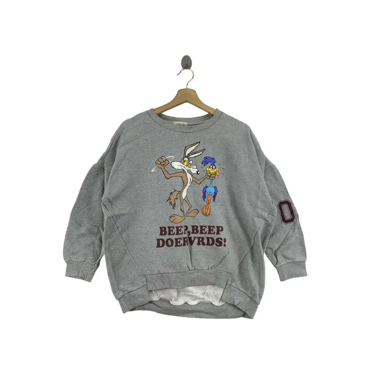 Warner Bros Vtg LOONEY TUNES Wile Coyote Road Runner Space Jam Size XL / US 12-14 / IT 48-50 - 1 Thumbnail