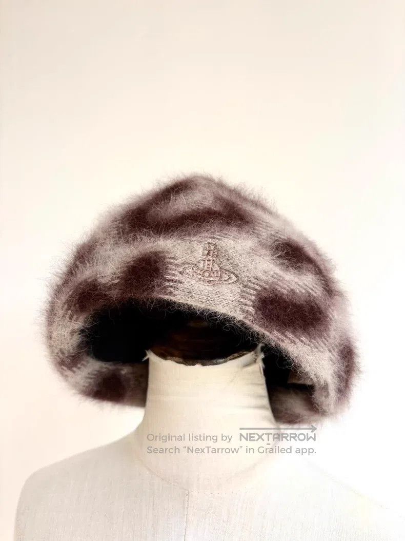 Vivienne Westwood Vivienne Westwood Vintage Brown Leopard Print Long-haired Size ONE SIZE - 1 Thumbnail