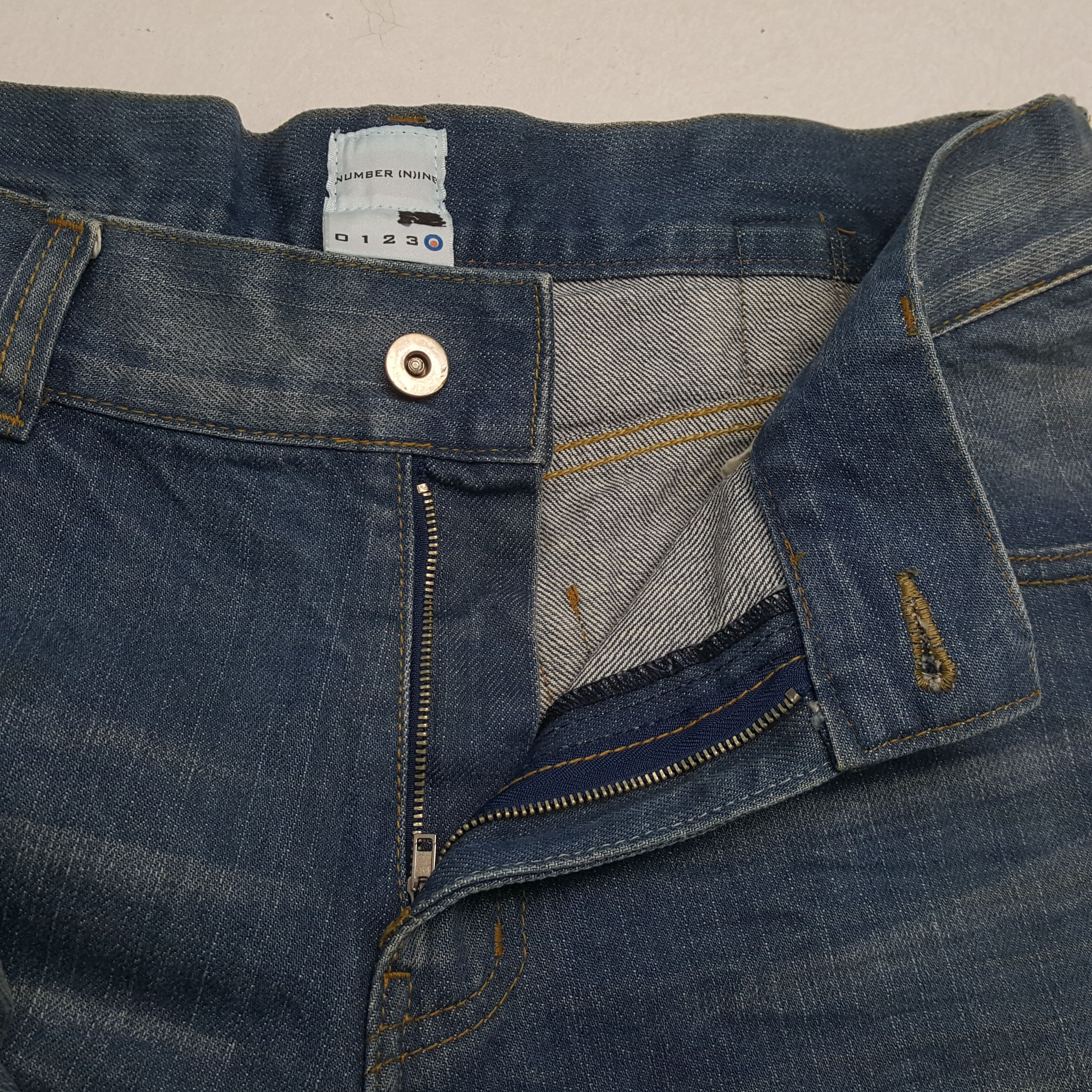 Designer × Japanese Brand × Vintage Vintage NUMBER (N)INE Japanese Fashion Brand Jeans Size US 32 / EU 48 - 12 Thumbnail