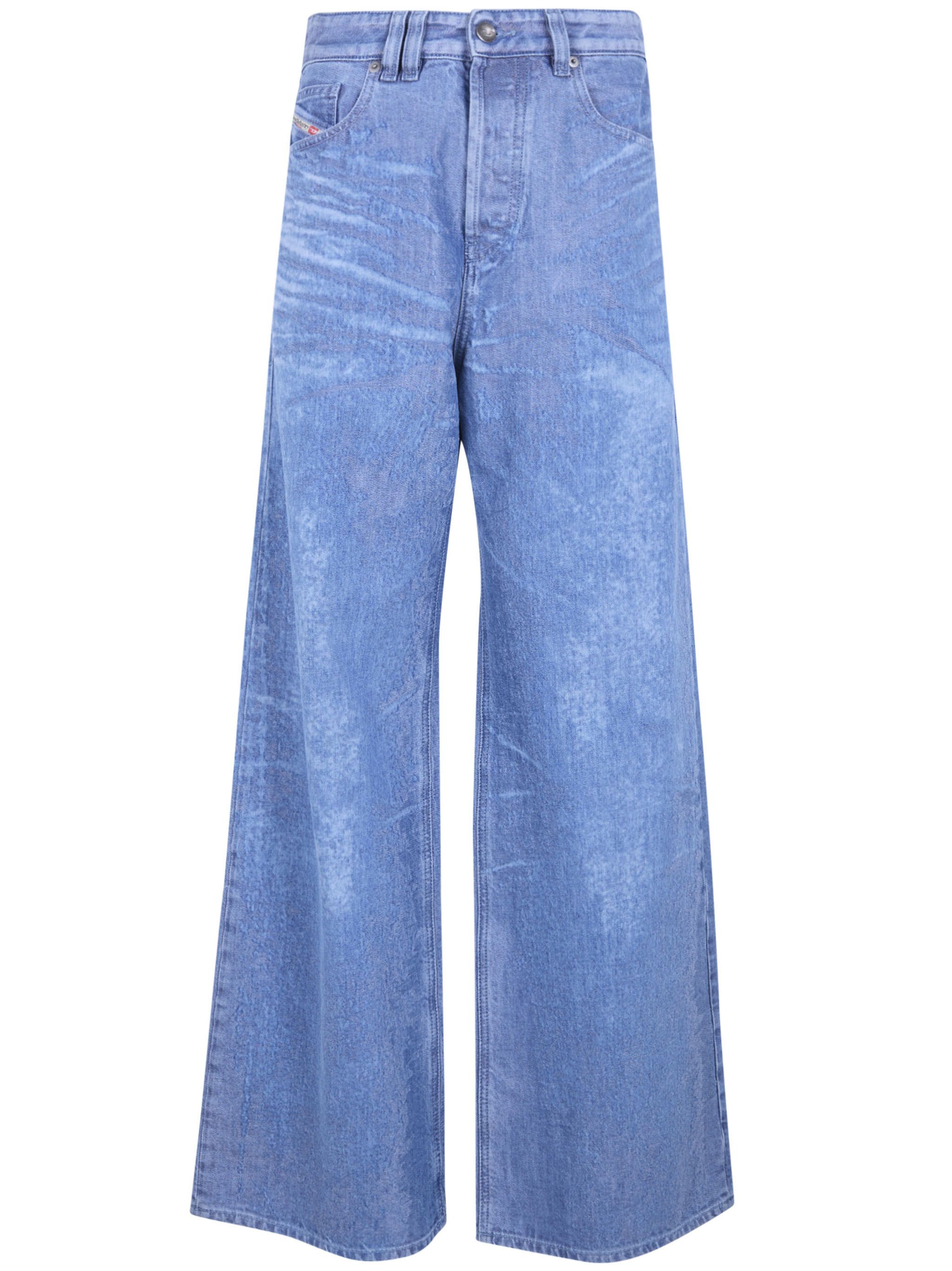 Diesel "1996 D SIRE FSI" WIDE LEG DENIM Size 25" / US 0 / IT 36 - 1 Thumbnail