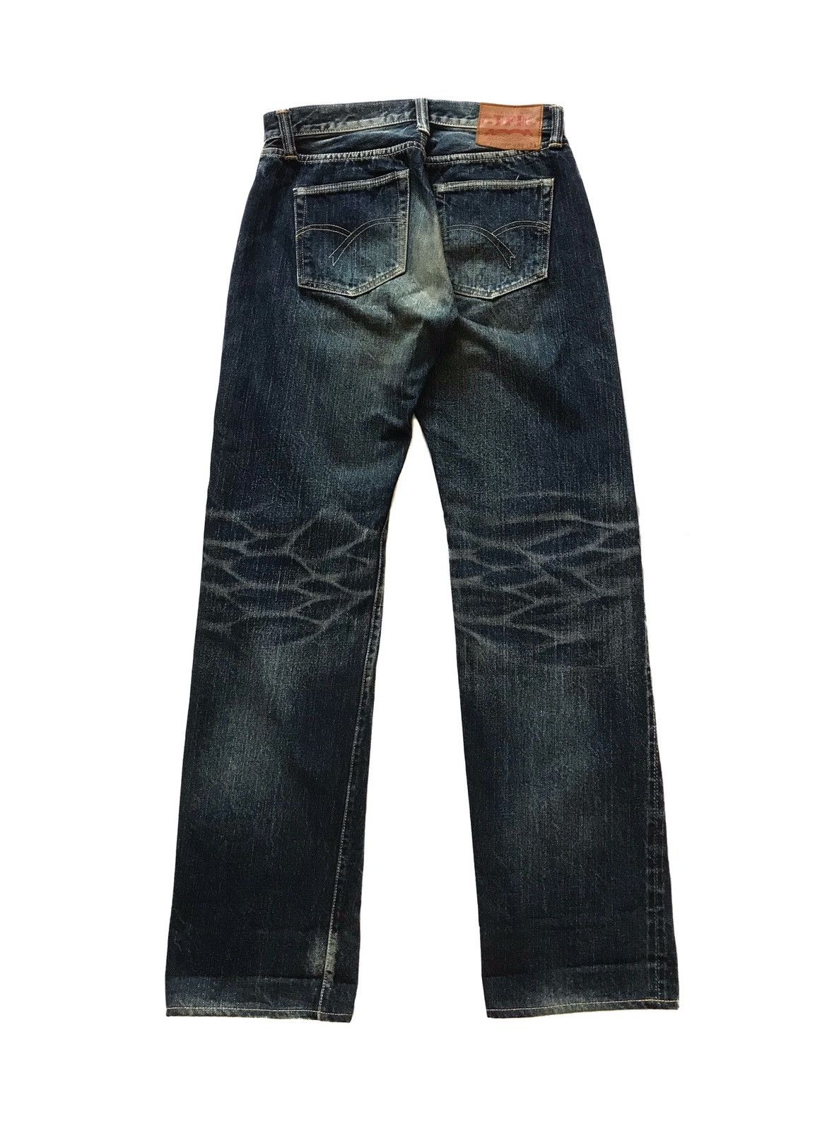 The Flat Head THE FLAT HEAD LOT 3005SPC SELVEDGE DISTRESSED JEANS Size US 29 - 4 Thumbnail