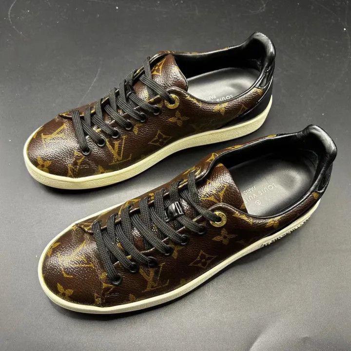 Louis Vuitton Louis Vuitton Frontrow Monogram Sneakers for Women -2508 Size US 6 / IT 36 - 1 Thumbnail