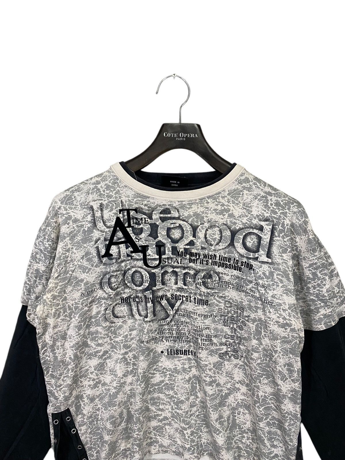 If Six Was Nine Japanase brand y2k slash number double sleeve tshirt Size US L / EU 52-54 / 3 - 2 Thumbnail