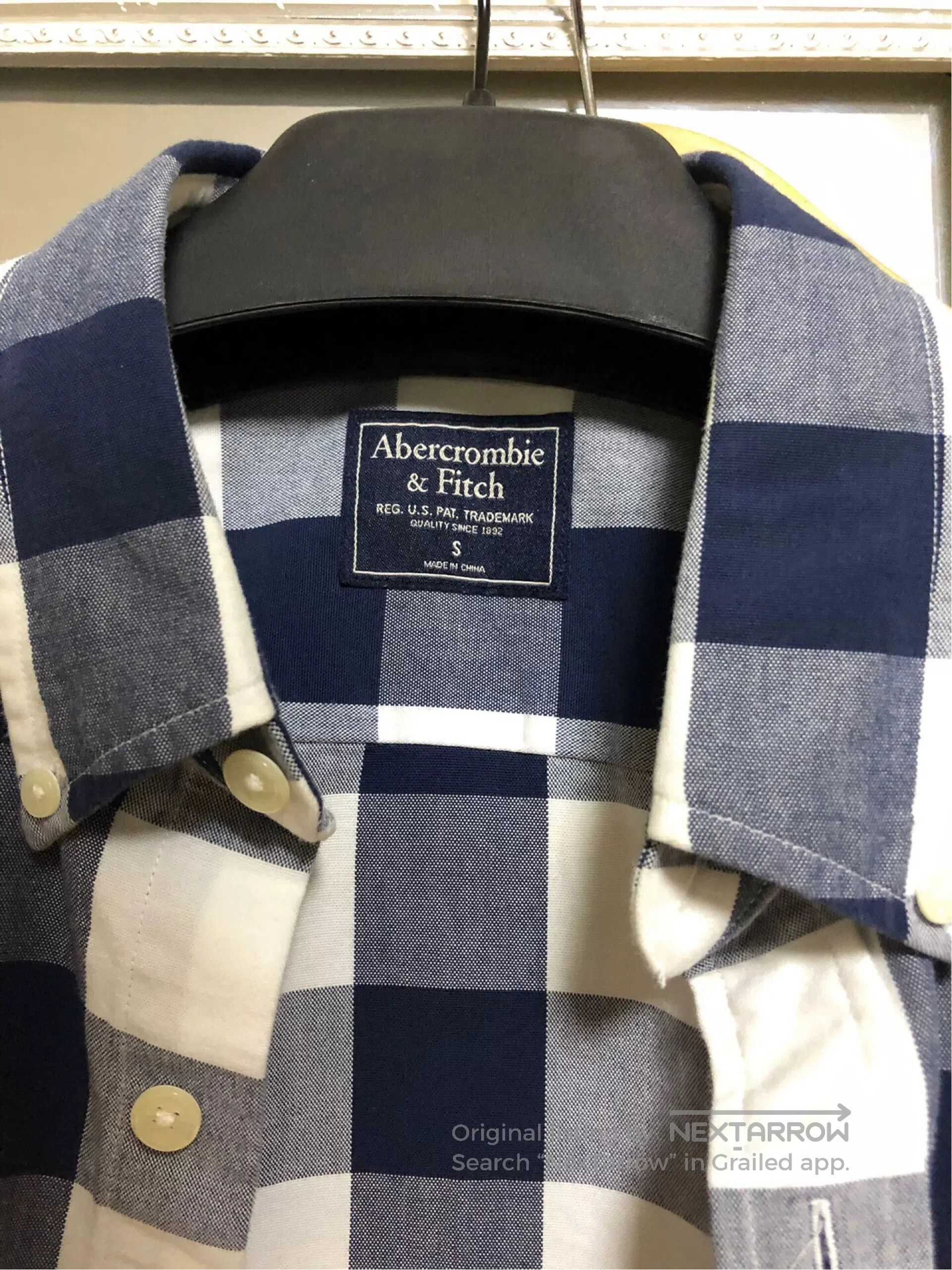 Abercrombie & Fitch Abercrombie&Fitch Cotton Check Shirt. Size US M / EU 48-50 / 2 - 3 Thumbnail
