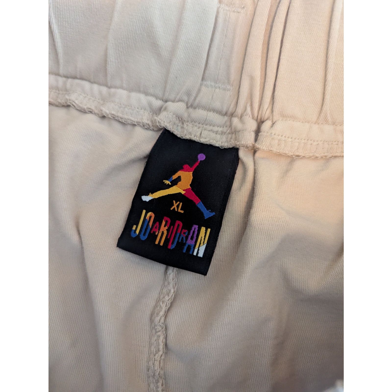Jordan Brand Jordan Brand Warm up Sweatpants Beige Rainbow XL Med Fit 90s Size US 34 / EU 50 - 4 Thumbnail