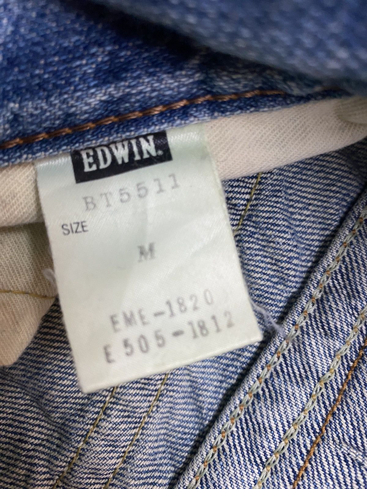 Edwin × Vintage 🔥 Flared Jeans X Edwin 503 Size US 32 / EU 48 - 9 Thumbnail