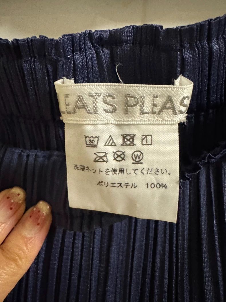 Issey Miyake issey miyake size:4 Navy blue pleated pants Size 42" / US 20 - 4 Thumbnail