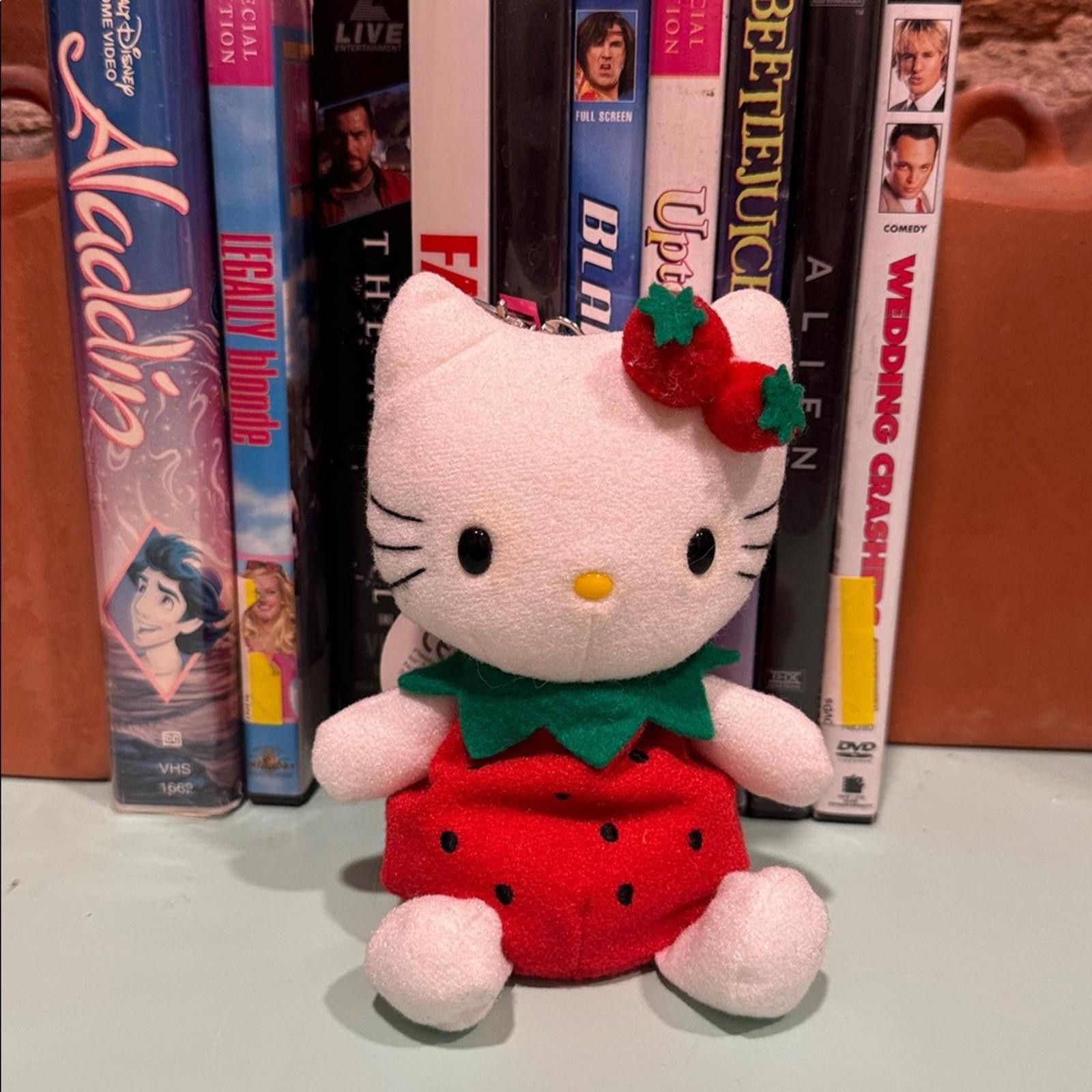 Vintage 1998 SANRIO STRAWBERRY BAG CHARM Size ONE SIZE - 3 Thumbnail